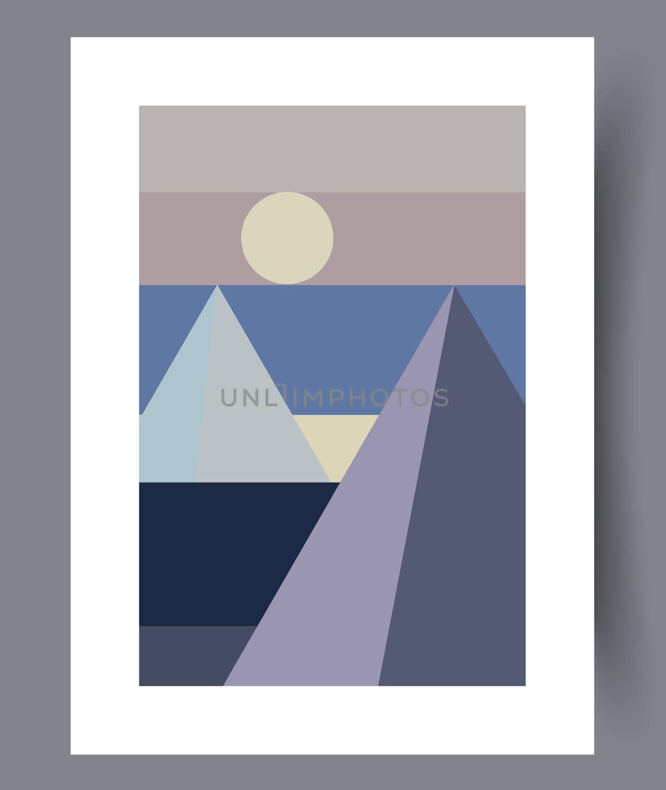 Abstract lines modern sketch wall art print. Printable minimal abstract lines poster. Contemporary decorative background with sketch. Wall artwork for interior design.