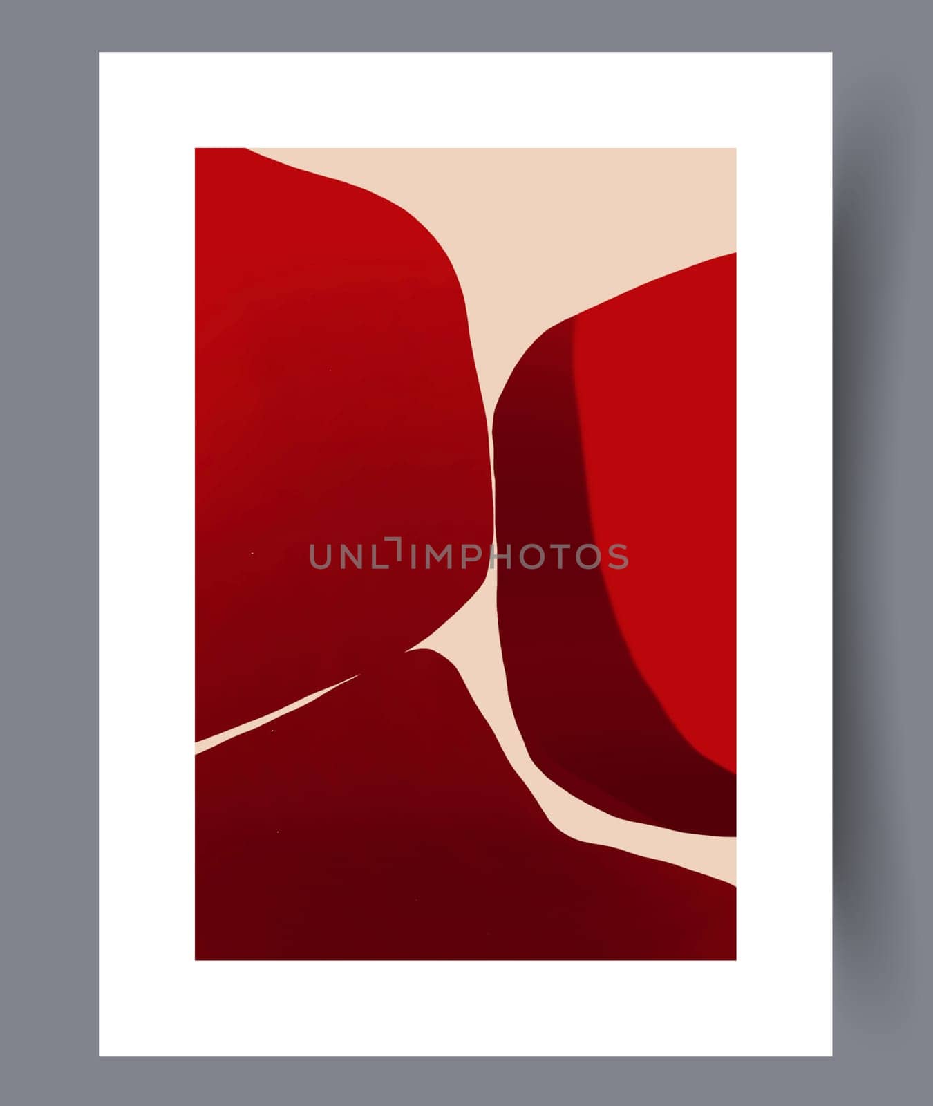Abstract lines modern sketch wall art print. Printable minimal abstract lines poster. Contemporary decorative background with sketch. Wall artwork for interior design.