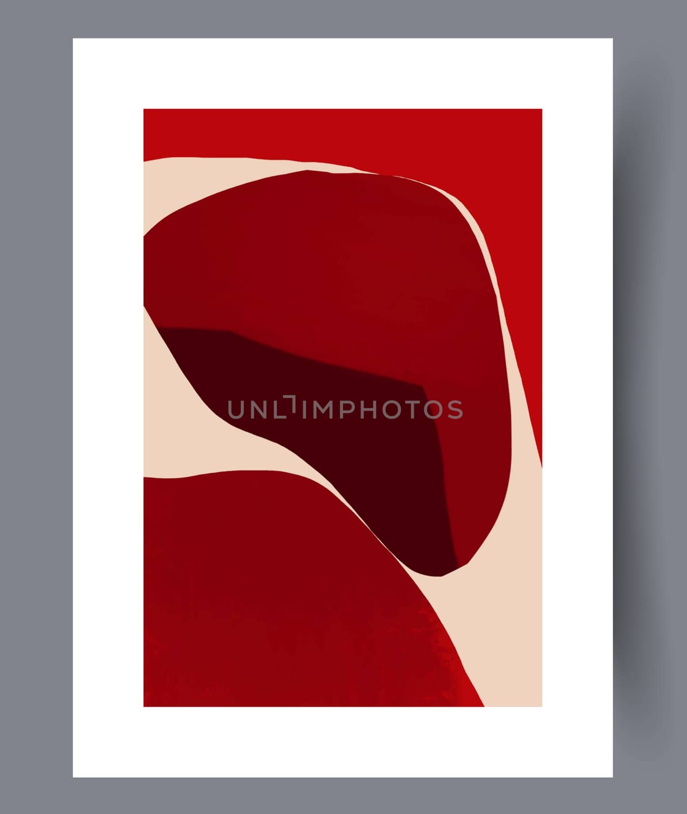 Abstract lines modern sketch wall art print. Printable minimal abstract lines poster. Contemporary decorative background with sketch. Wall artwork for interior design.