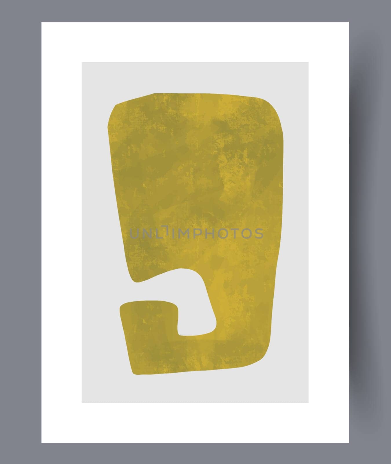 Abstract lines modern sketch wall art print. Printable minimal abstract lines poster. Contemporary decorative background with sketch. Wall artwork for interior design.