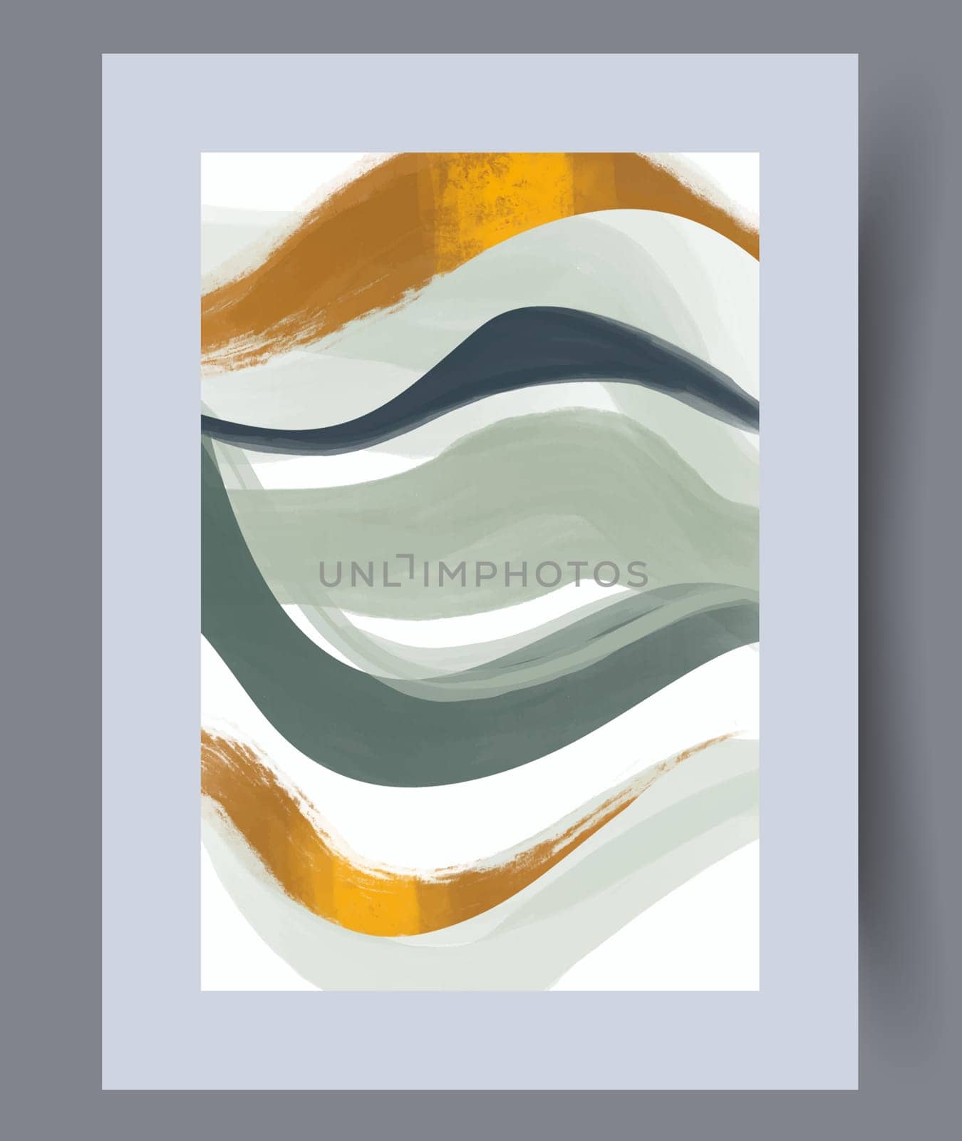 Abstract lines modern sketch wall art print. Printable minimal abstract lines poster. Contemporary decorative background with sketch. Wall artwork for interior design.