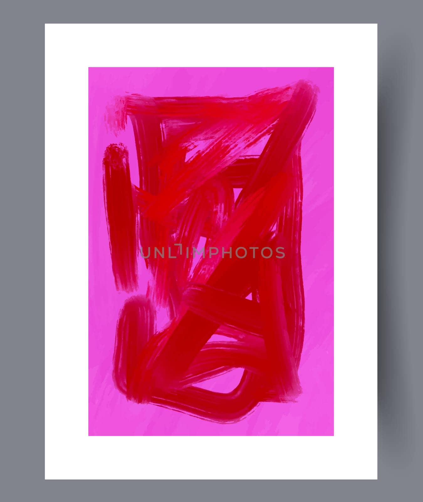 Abstract lines modern sketch wall art print. Printable minimal abstract lines poster. Contemporary decorative background with sketch. Wall artwork for interior design.