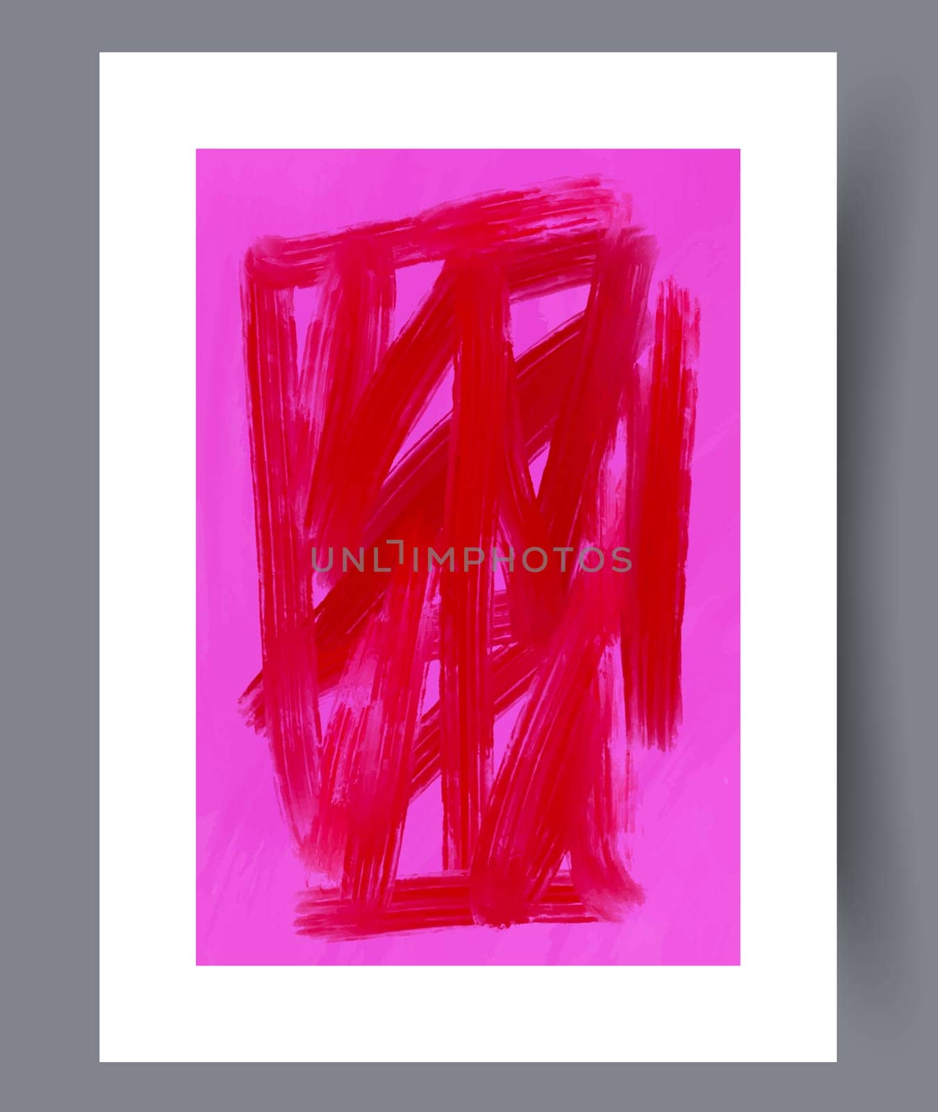 Abstract lines modern sketch wall art print. Printable minimal abstract lines poster. Contemporary decorative background with sketch. Wall artwork for interior design.