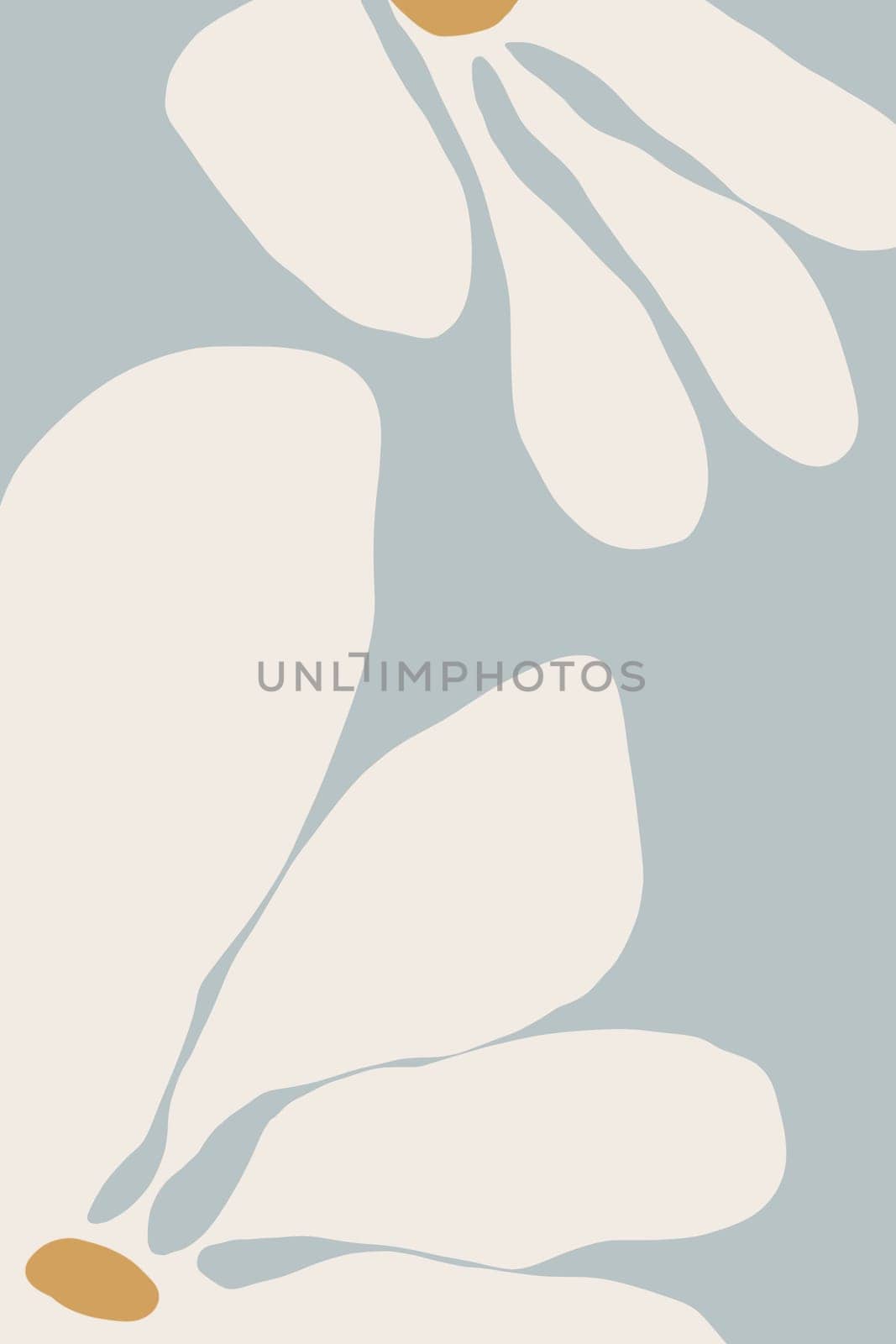 Printable wall art poster print. Hand drawn minimalism design for scandinavian interior.