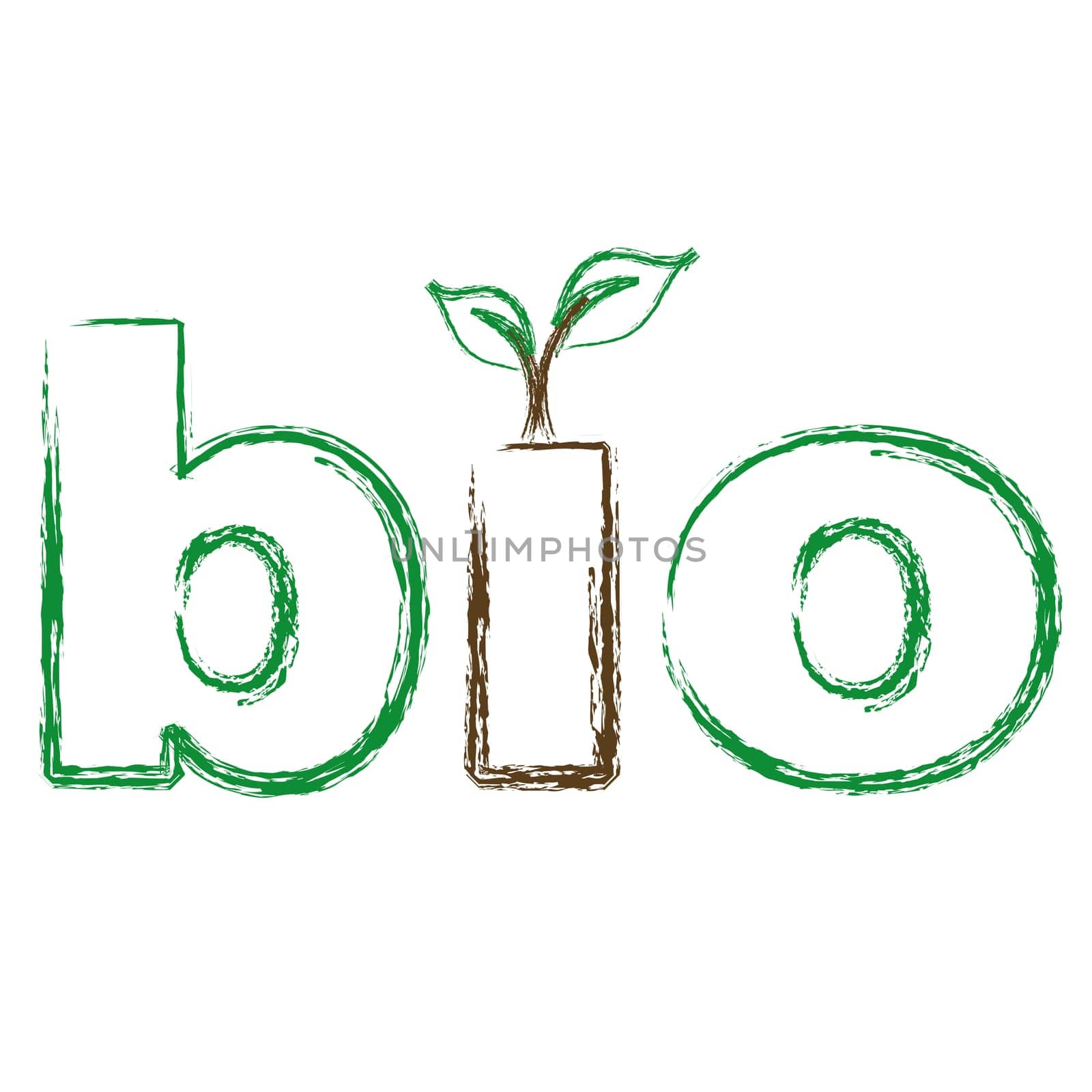 Bio logo sketched