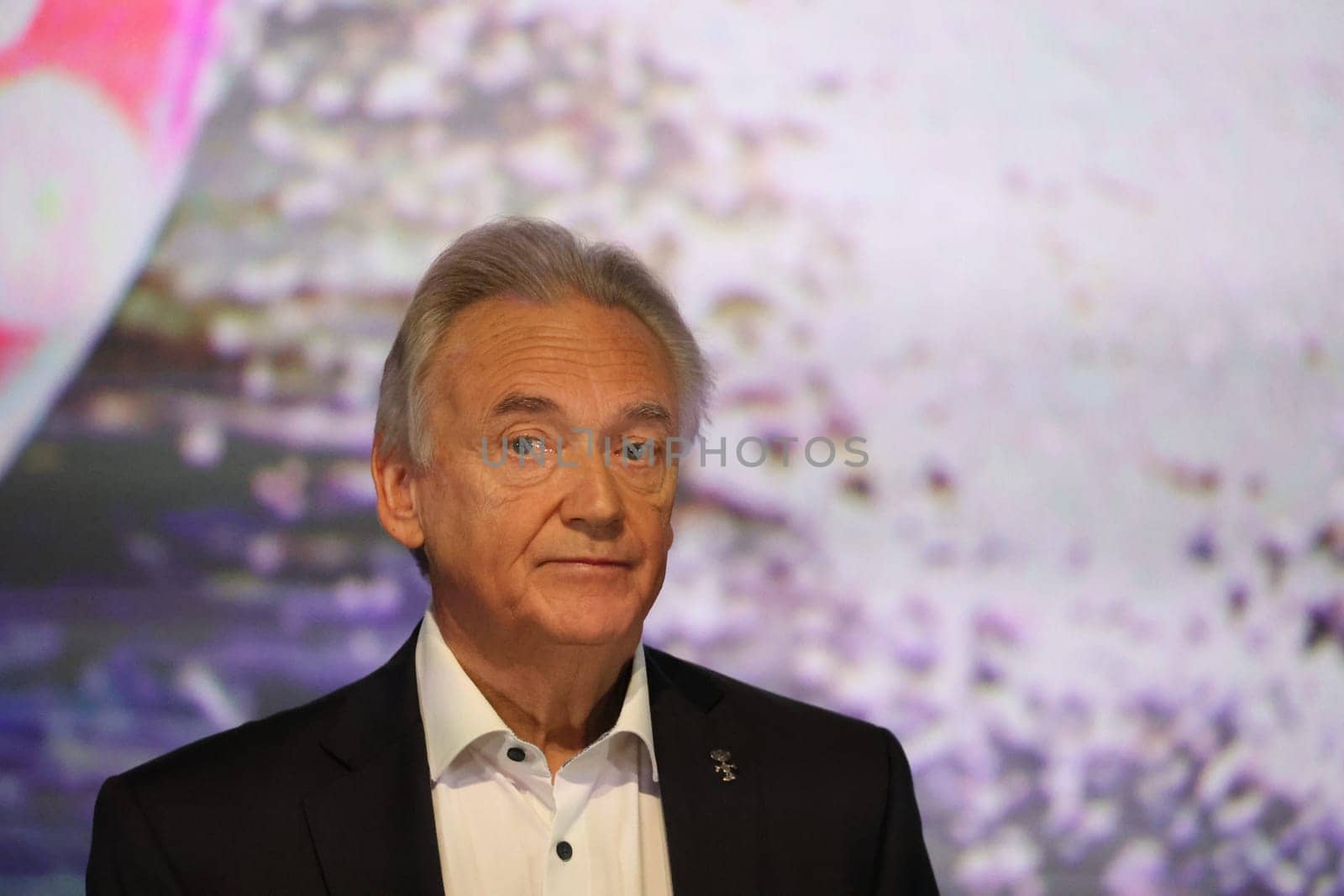 Jürgen Mack (Managing Director Europapark Rust) at Europapark Rust at the press conference for the season opening 2023