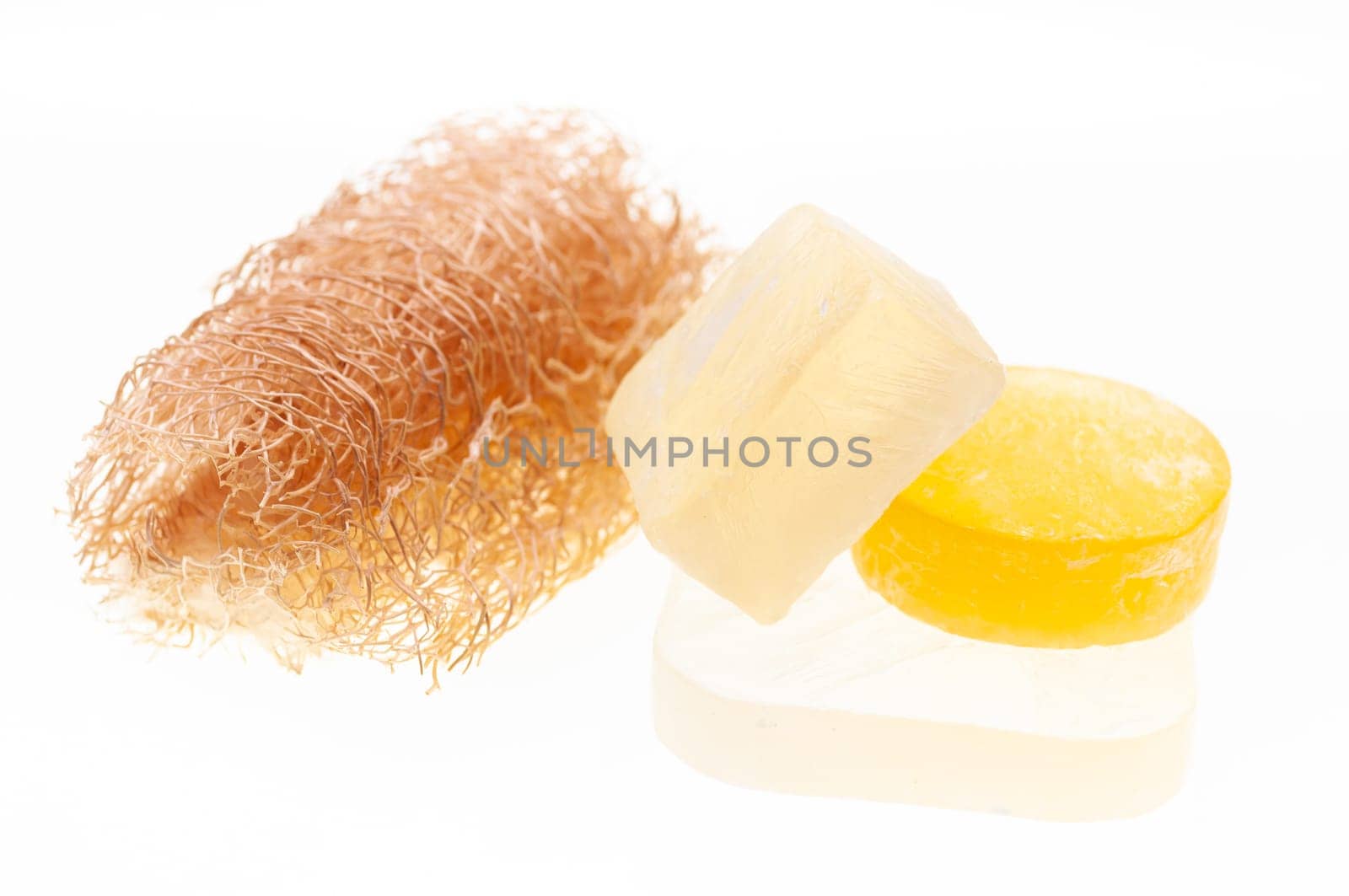 Loofah and soaps