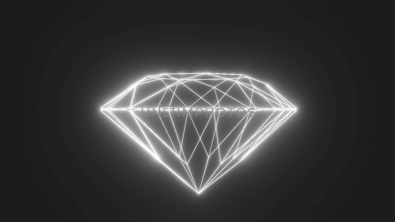 Neon glowing diamond. Computer generated 3d render,Neon glowing diamond. Computer generated 3d render