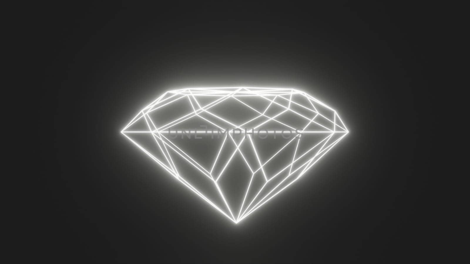 Neon glowing diamond. Computer generated 3d render,Neon glowing diamond. Computer generated 3d render