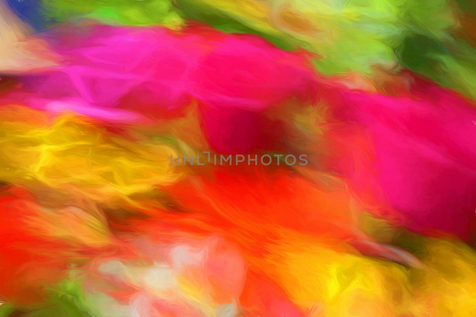 Splashy colors.