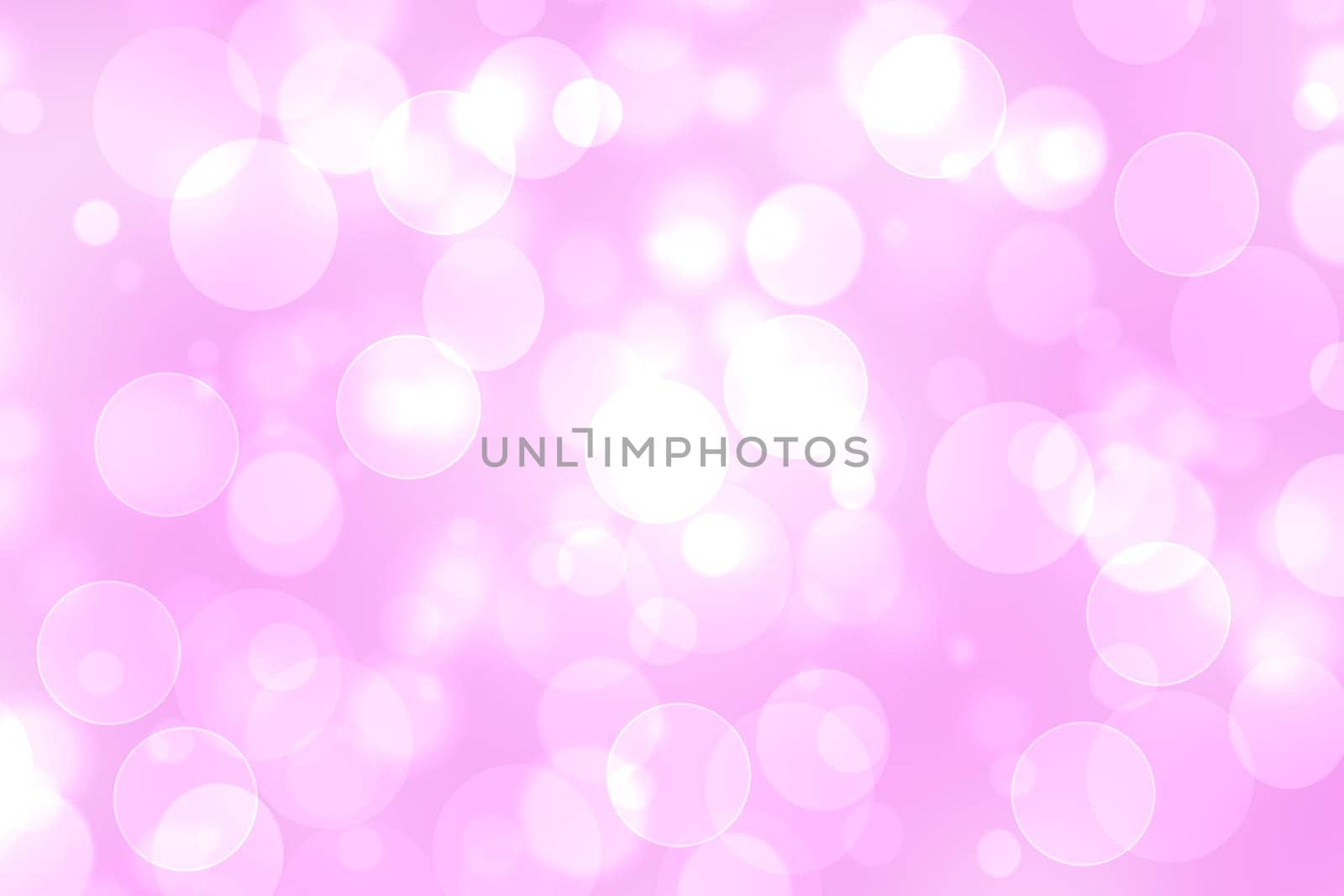 Abstract blurred fresh vivid spring summer light delicate pastel pink white bokeh background texture with bright circular soft color lights. Beautiful backdrop illustration.