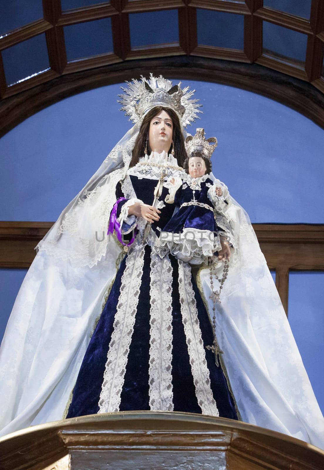 Fuente del Arco - Spain - Nov 1st, 2022: Our Lady of Ara, Fuente del Arco, Badajoz, Spain.