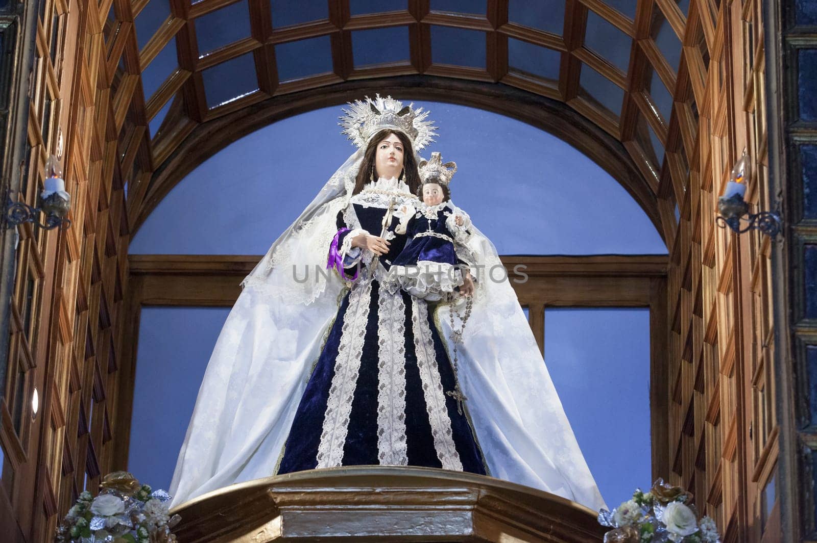 Fuente del Arco - Spain - Nov 1st, 2022: Our Lady of Ara, Fuente del Arco, Badajoz, Spain.
