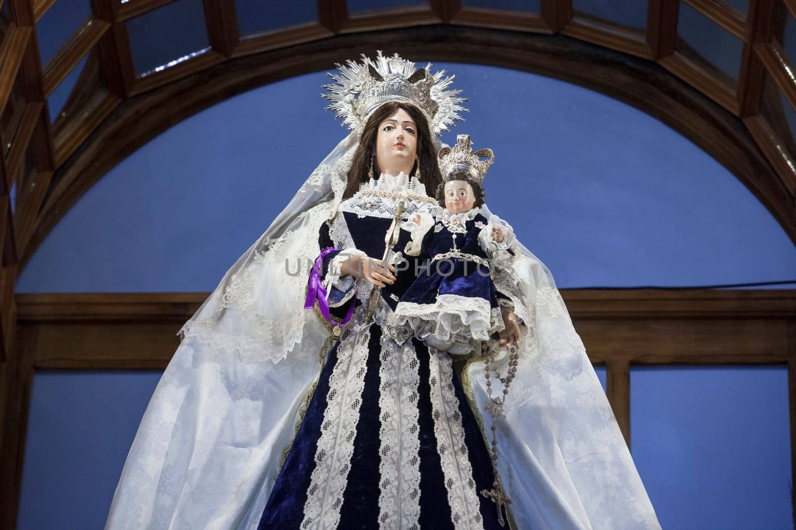 Fuente del Arco - Spain - Nov 1st, 2022: Our Lady of Ara, Fuente del Arco, Badajoz, Spain.