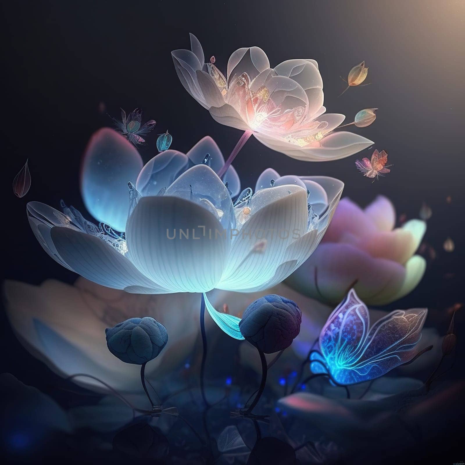 The Delightful Spectrum of a Flower's Light Show, generative ai