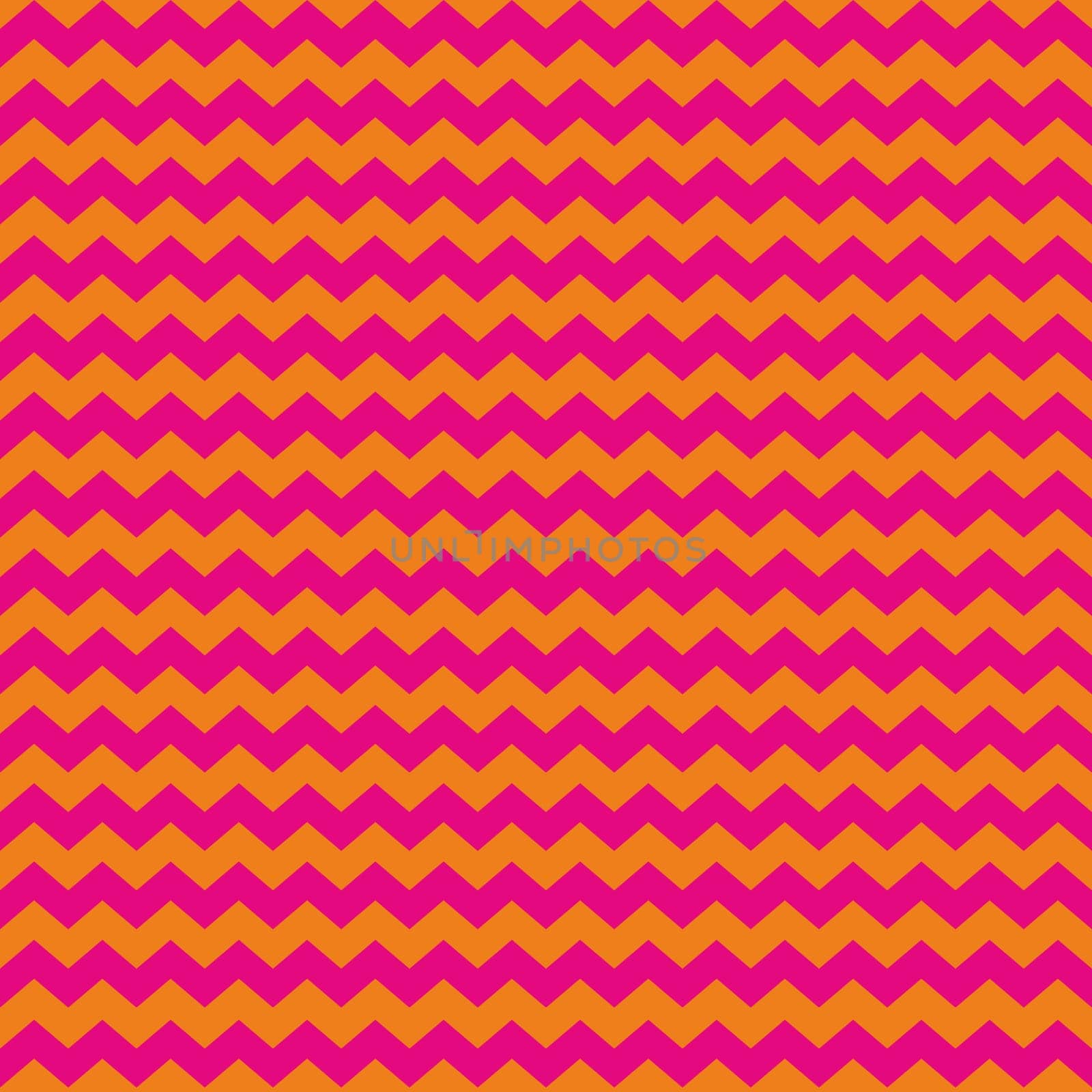 Tile pink and orange zig zag vector pattern or decoration background for wallpaper