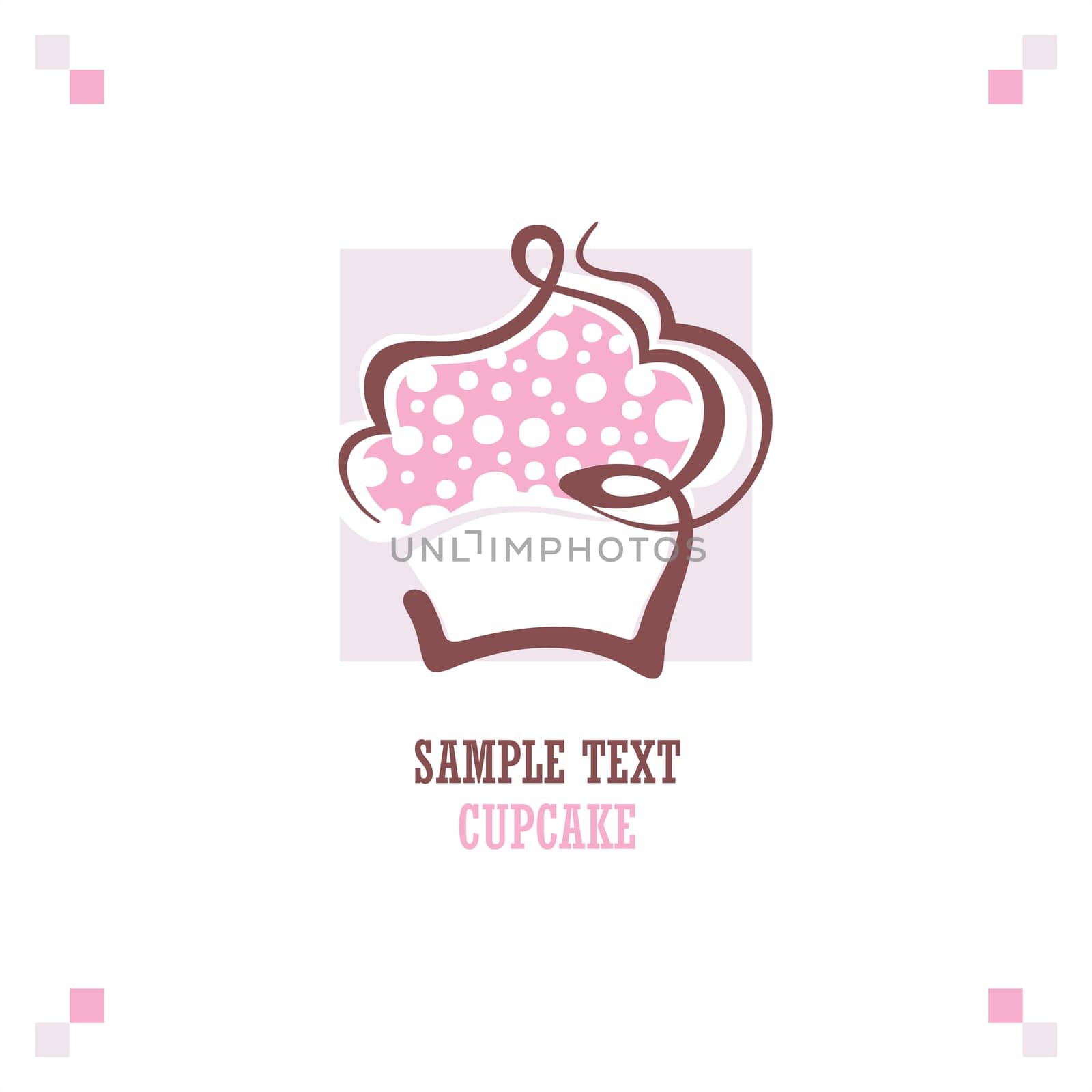 stylized biscuit cake