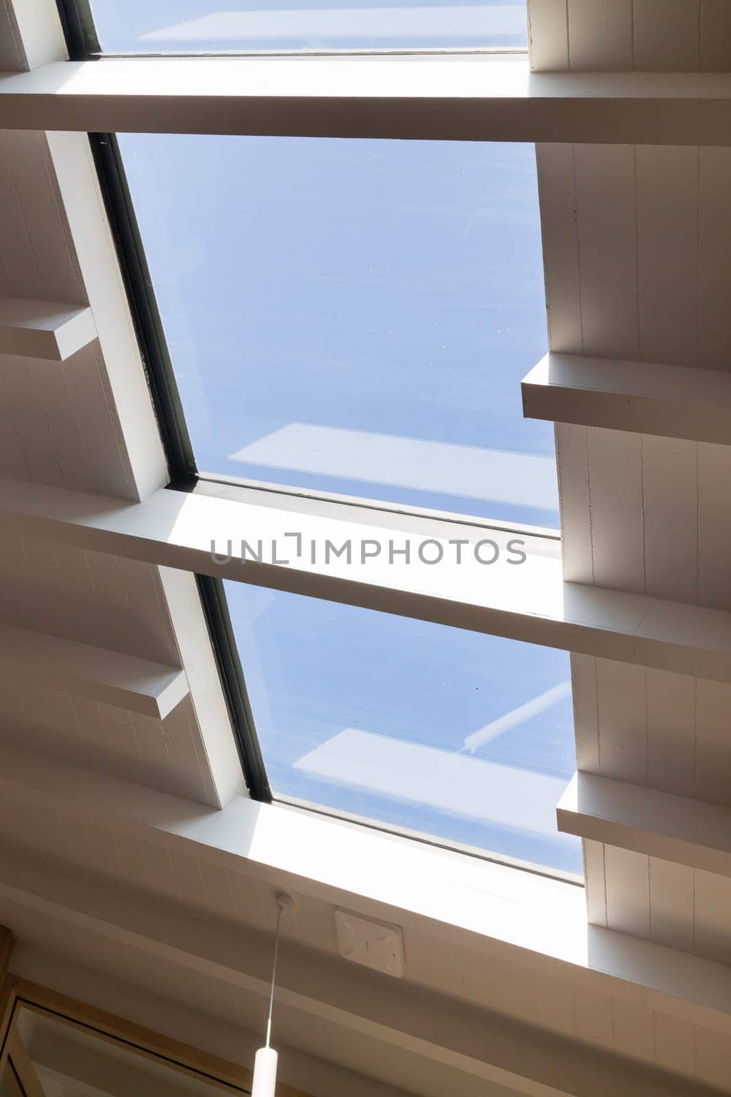 Bright living room  modern interior, stock photo