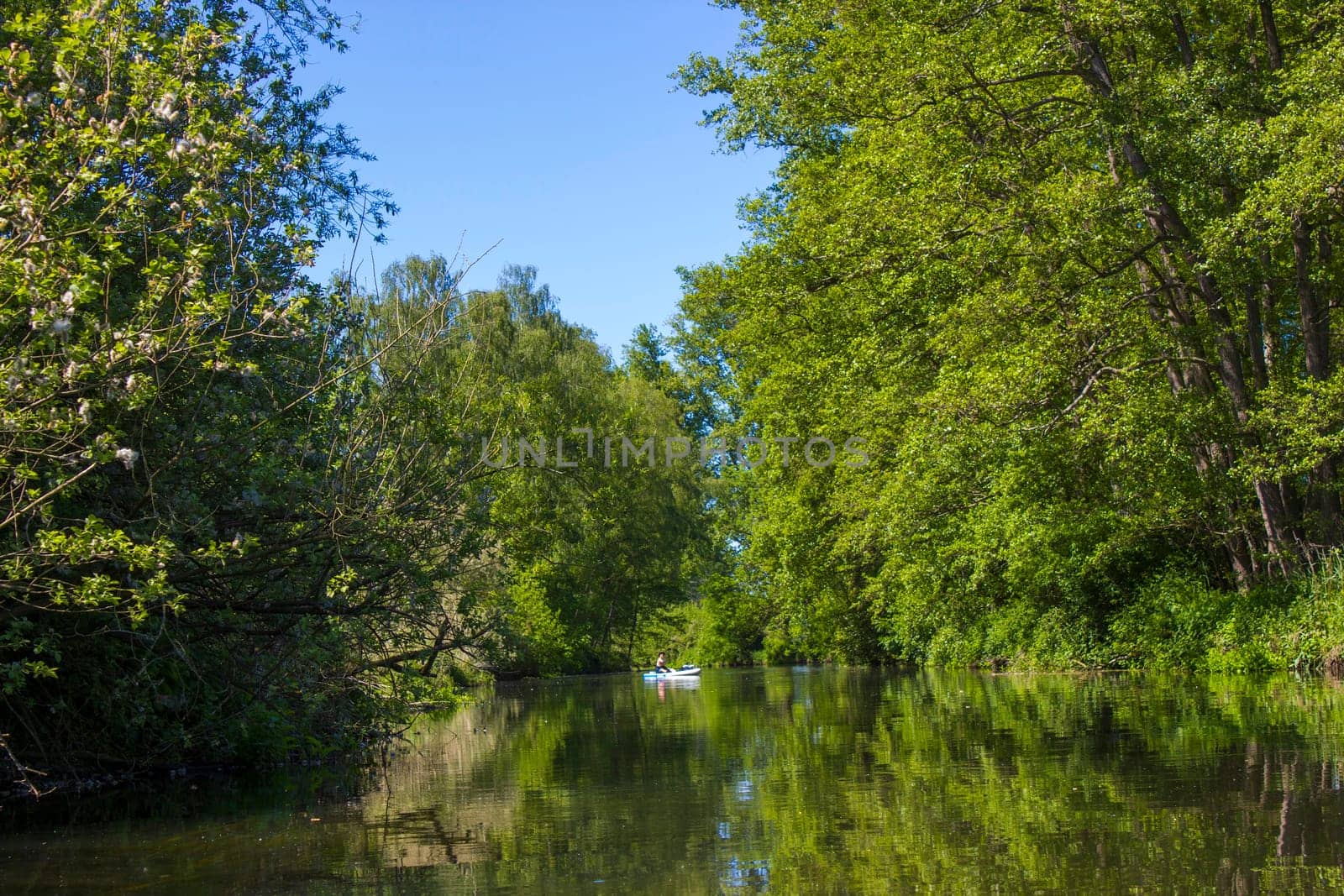 Niers River, Lower Rhine Region, Germany