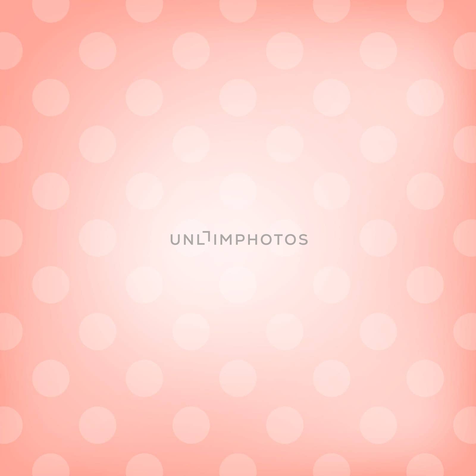 Polka dot pink background. Vector illustration