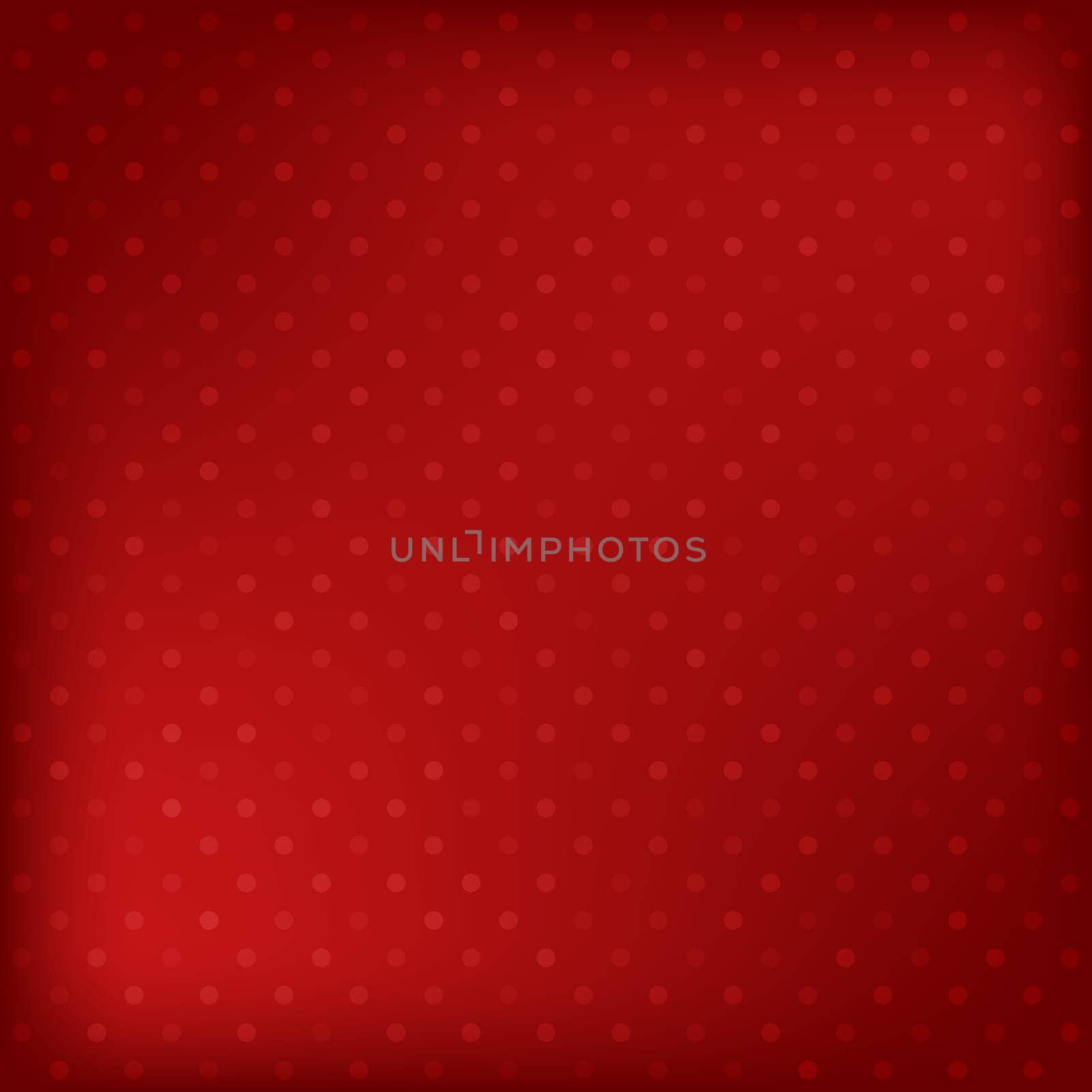 Polka dot red background. Vector illustration