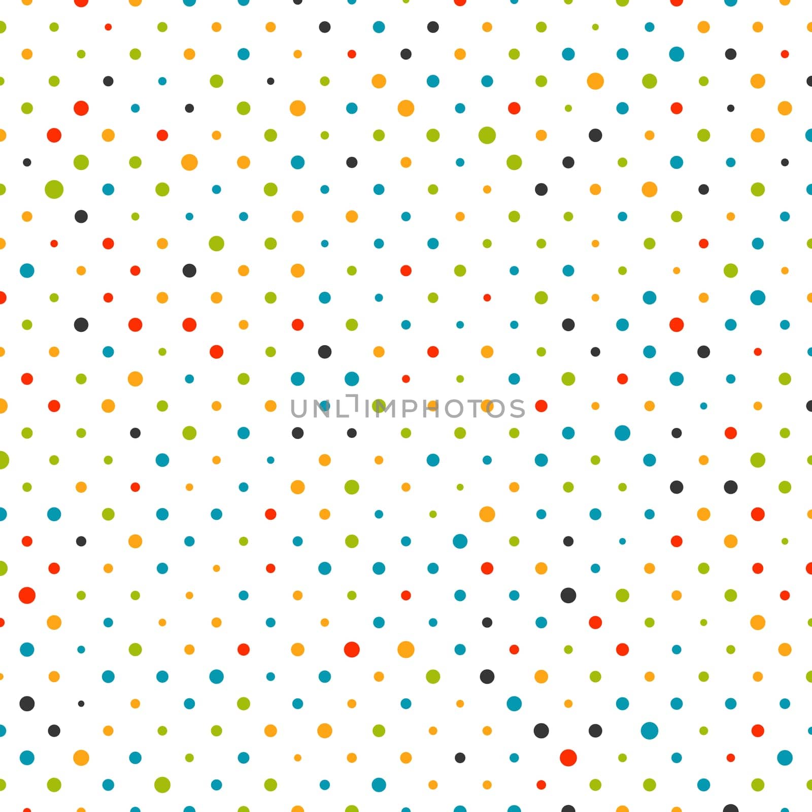 Colorful dot background pattern illustration