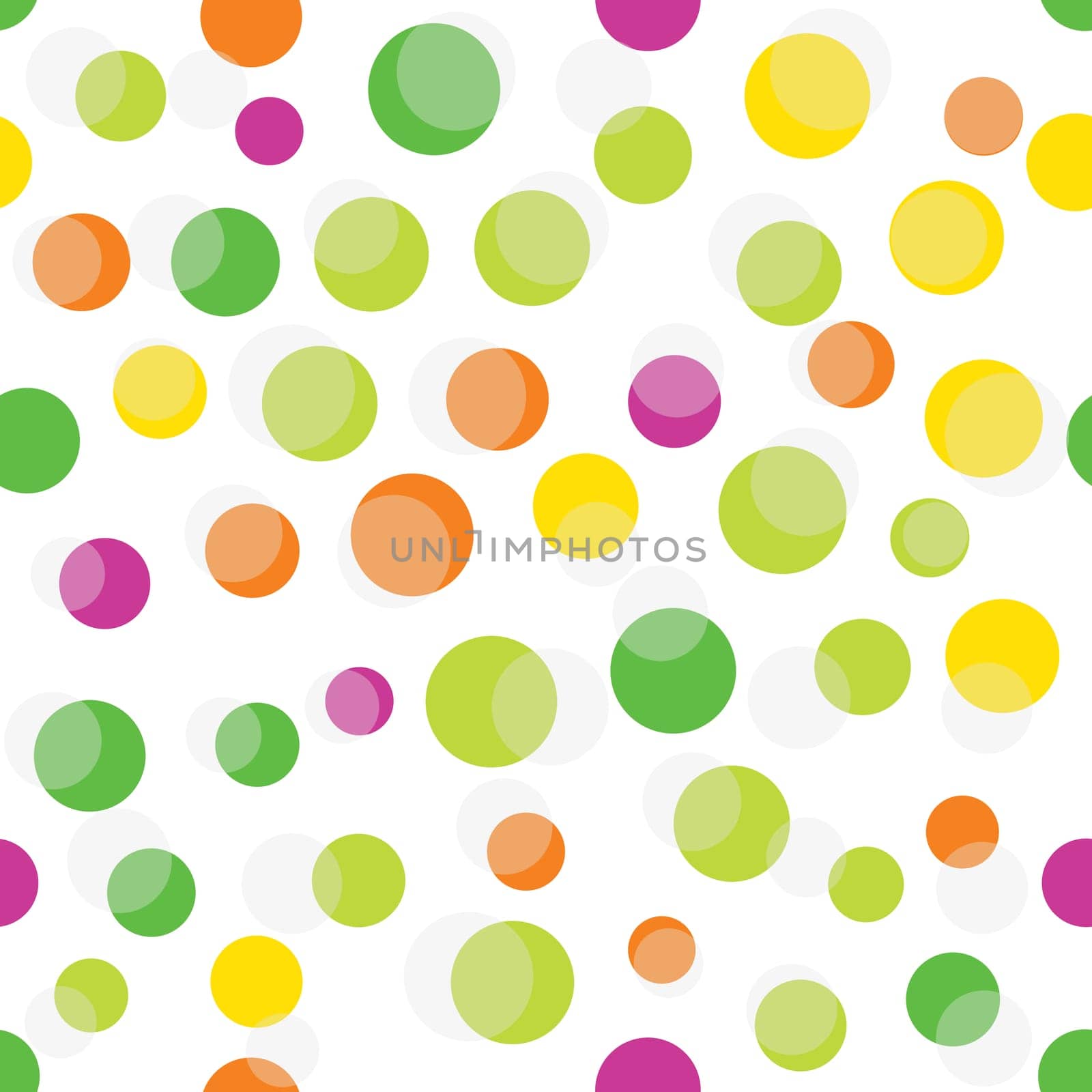 Abstract seamless background with colorful dots