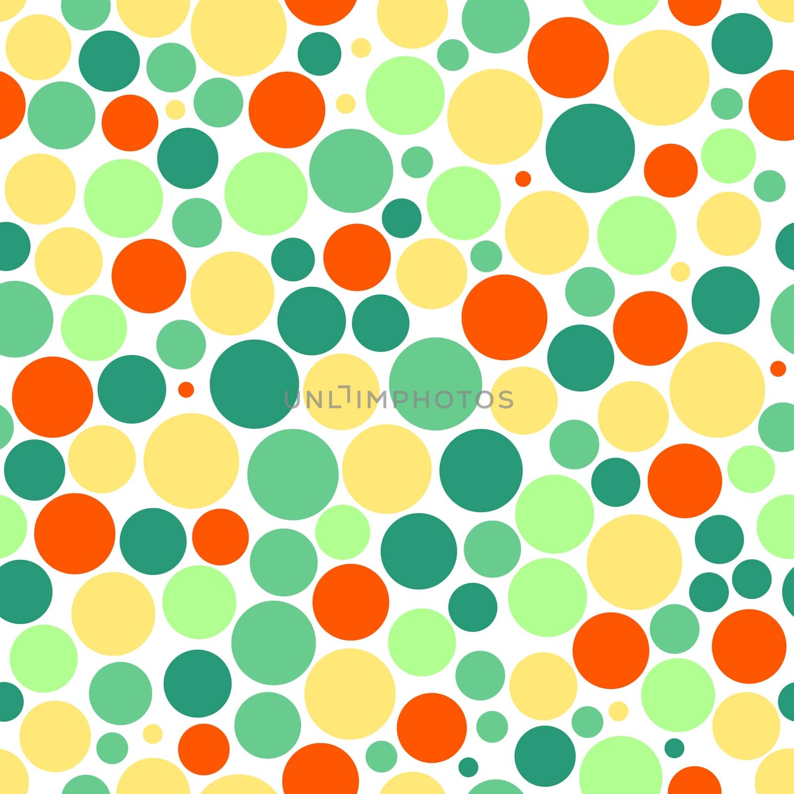 Abstract seamless background with colorful dots