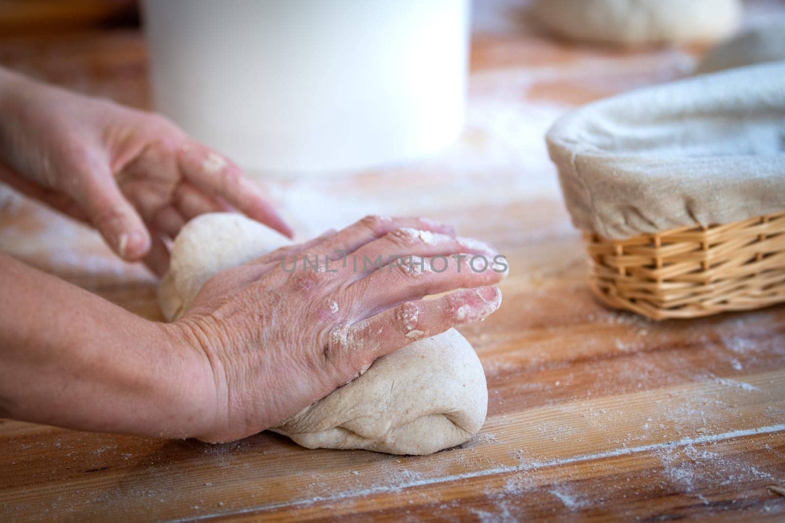 Tasted, special and fresh beautiful french raw bread