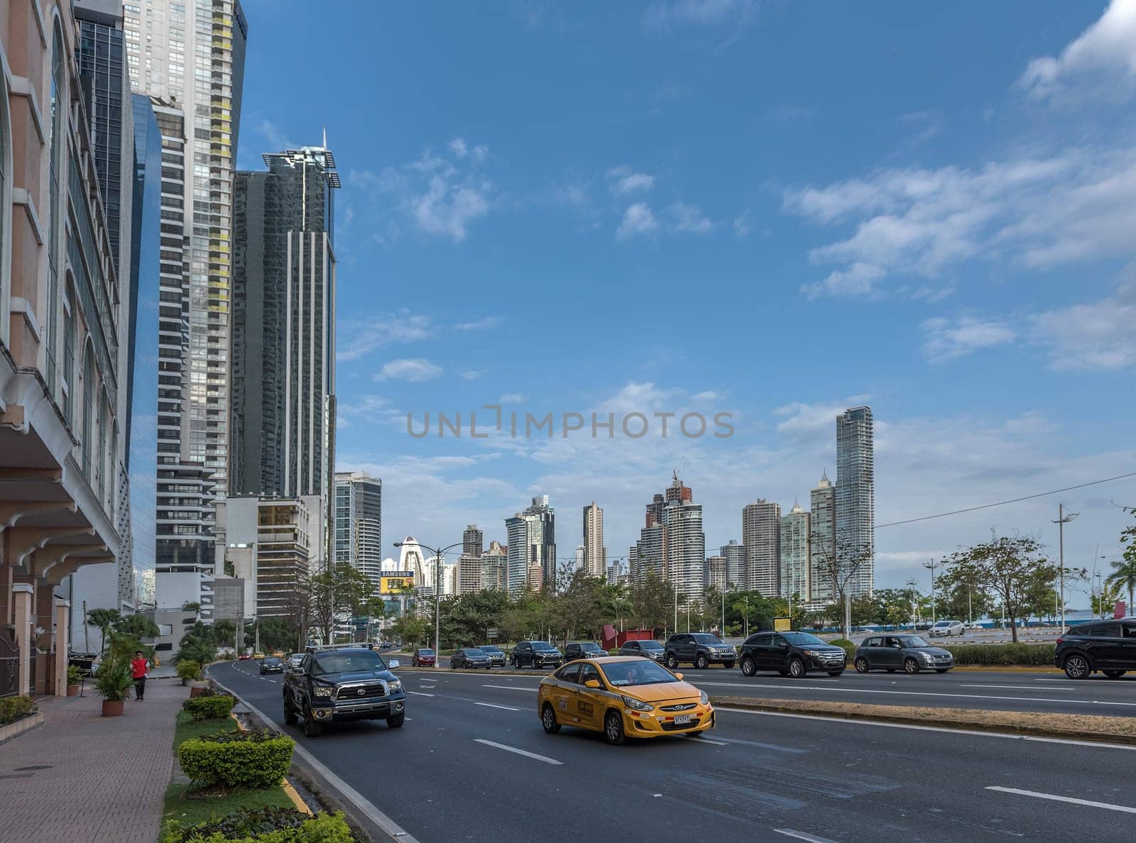 modern skyscrapers in downtown Panama City, Panama