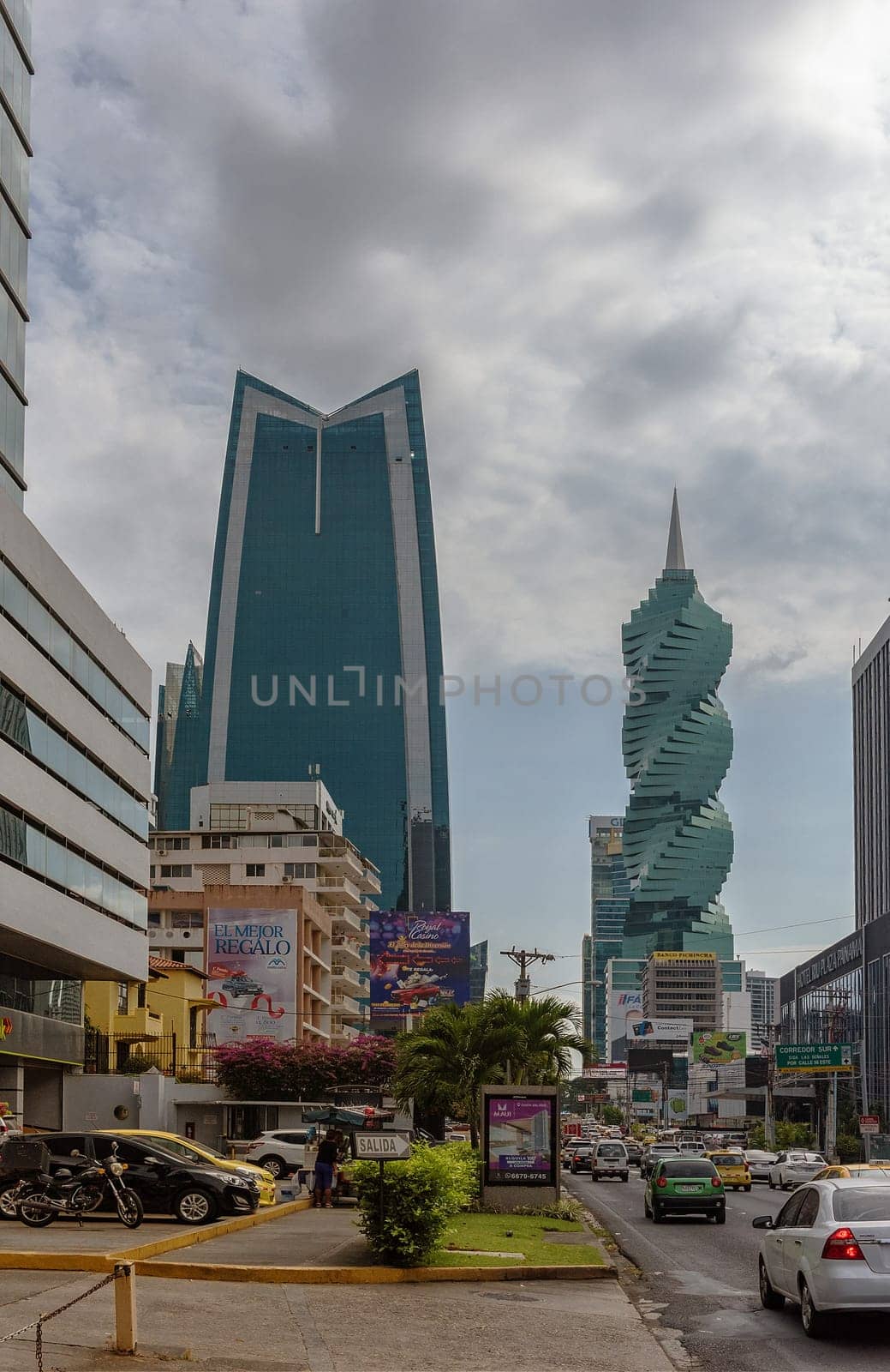 modern skyscrapers in downtown Panama City, Panama