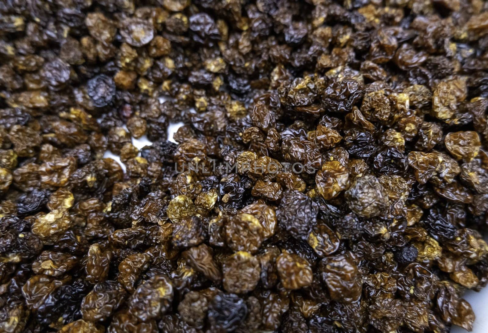 Detail of dry sweet fruit, healthy food and food preservation