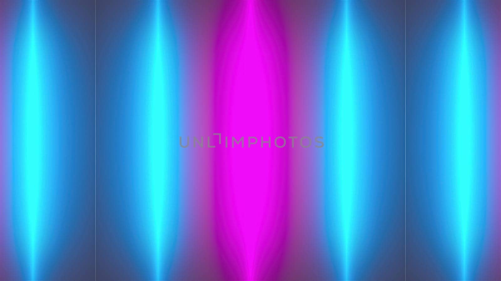 Vertical neon lines. Computer generated 3d render