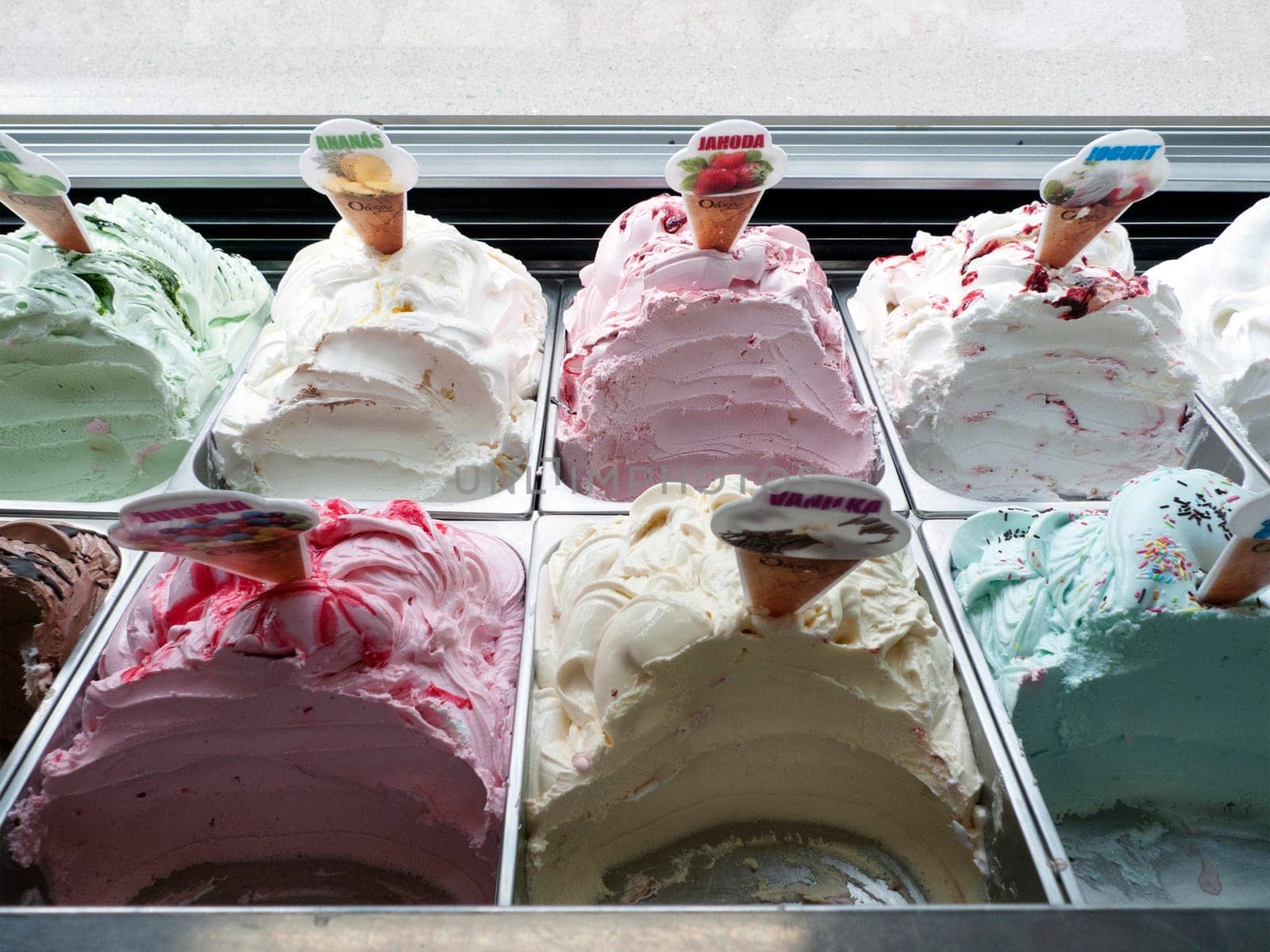 Ice cream on sale