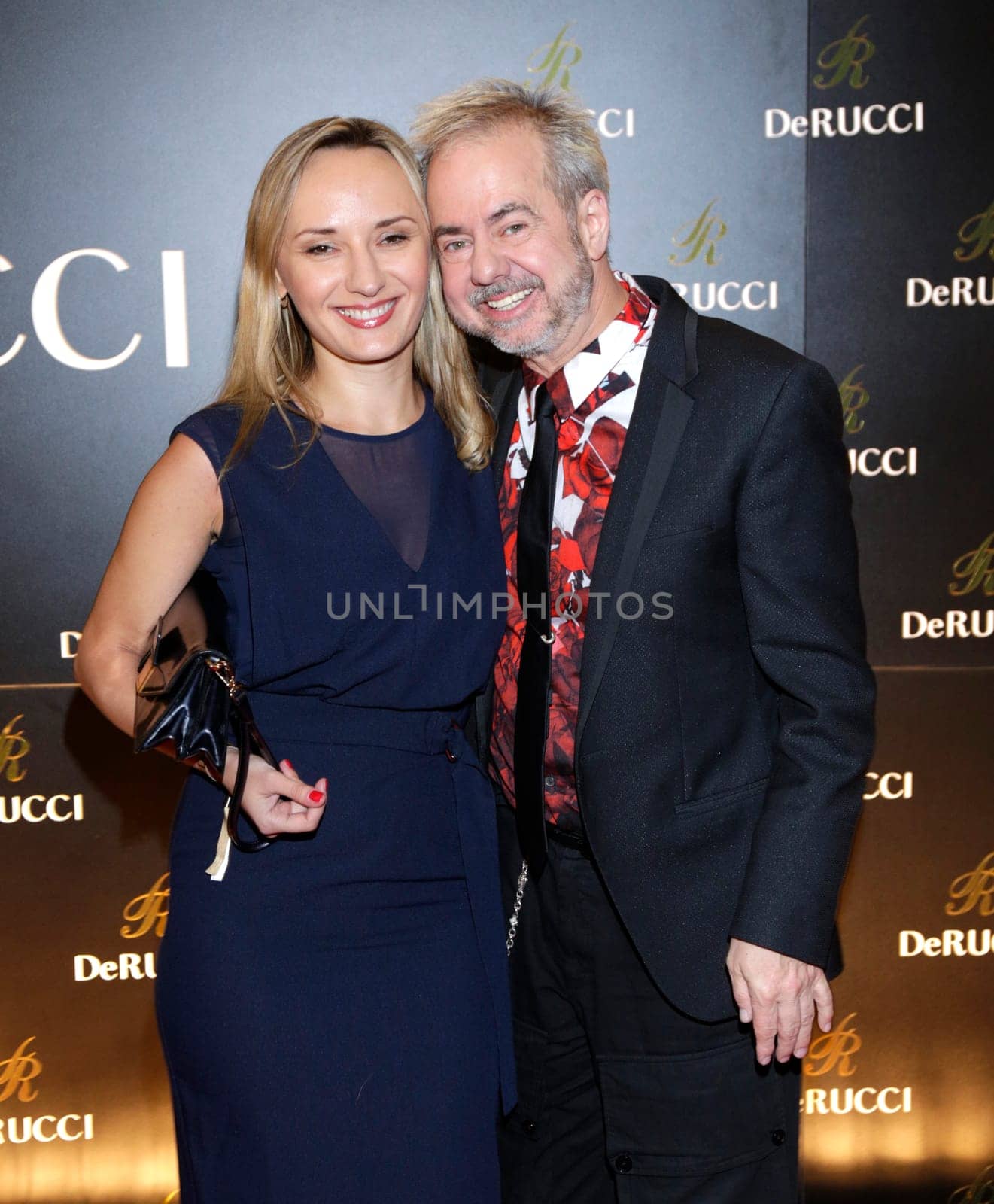 Helmut Zerlett with Natalia Bahamolava , Grand Opening Party of the bed brand DeRucci in flora Koeln on 19.01.2015
