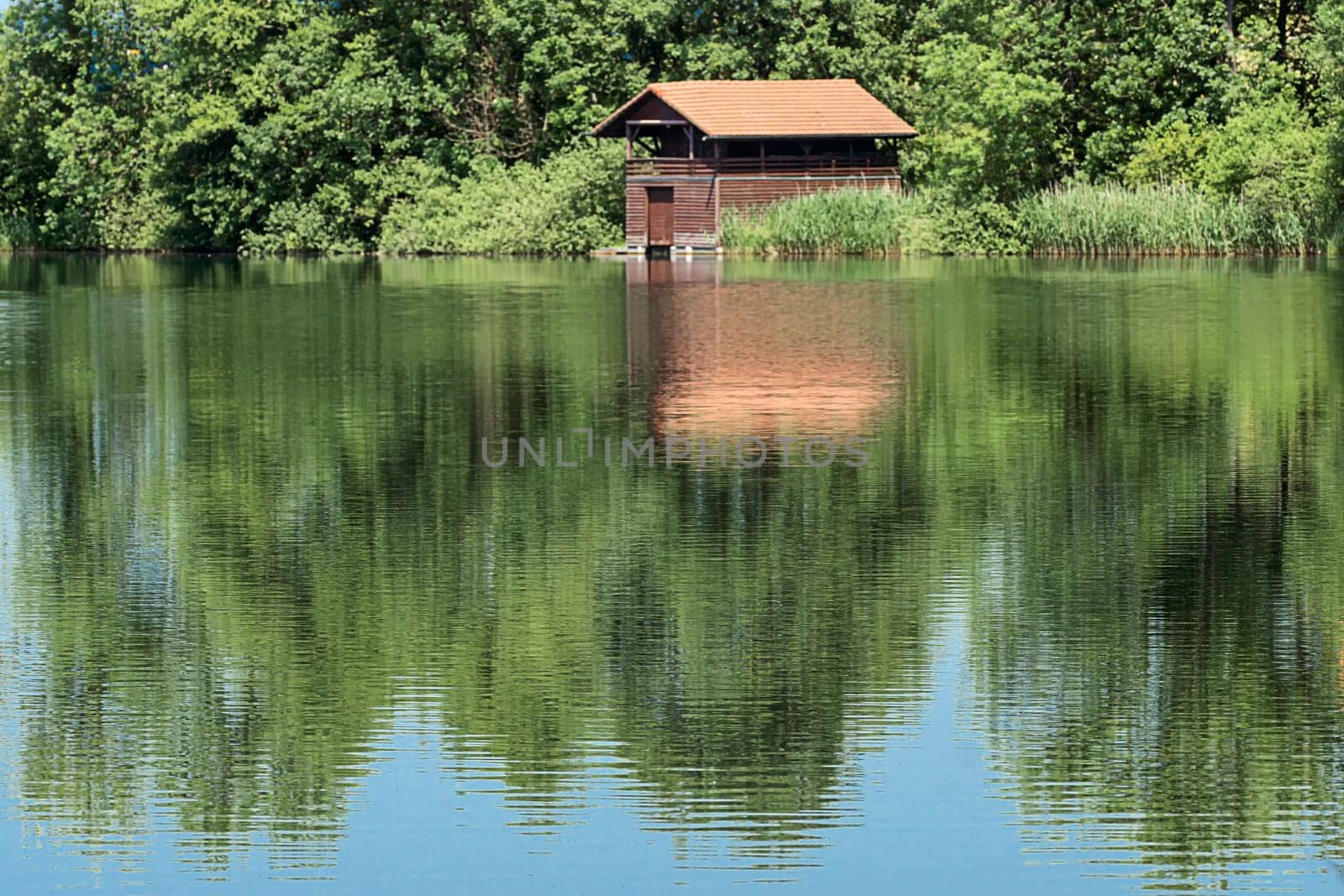 Fisherman's hut at the Soppensee