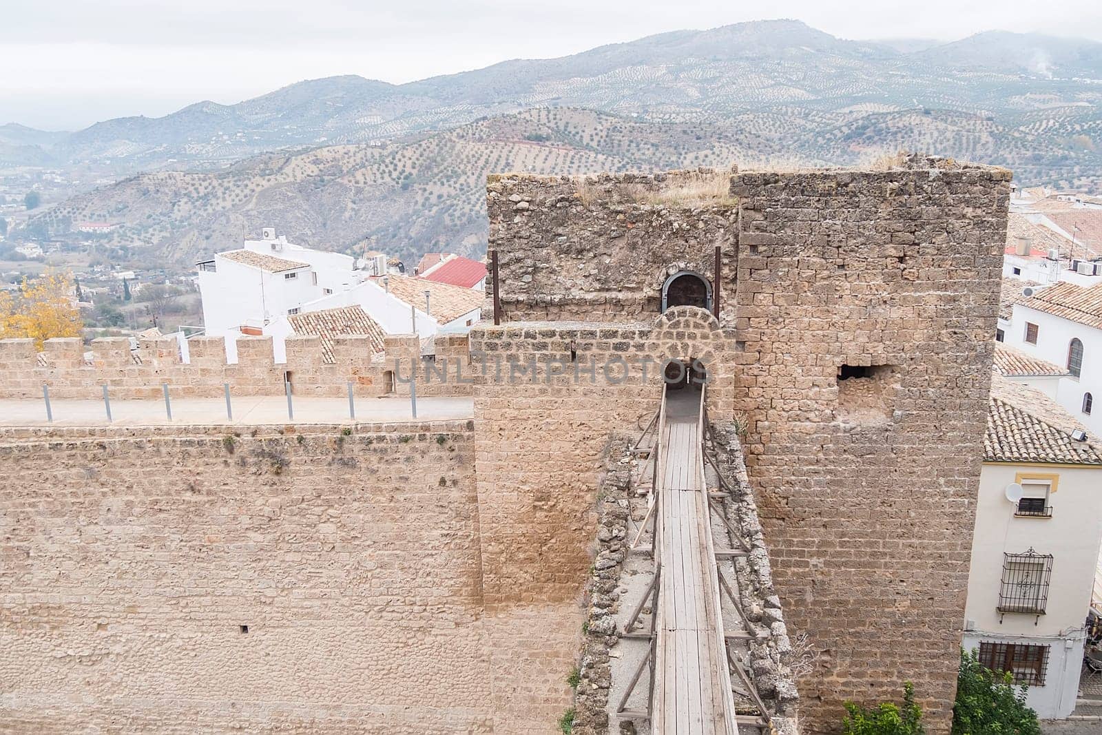 Priego de Cordoba, white village of Cordoba province in Spain.