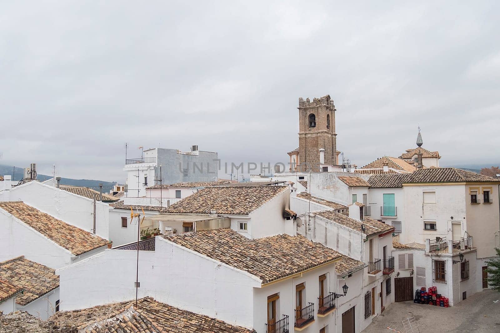 Priego de Cordoba, white village of Cordoba province in Spain.