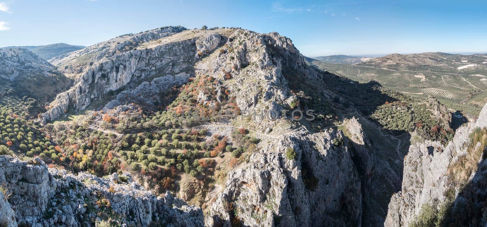 Zuheros, white village of the province of Cordoba in Spain.