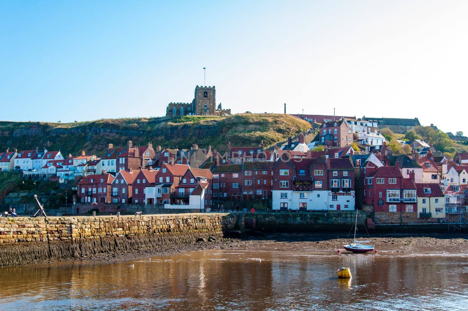 Whitby, North Yorkshire, UK - October 12, 2014