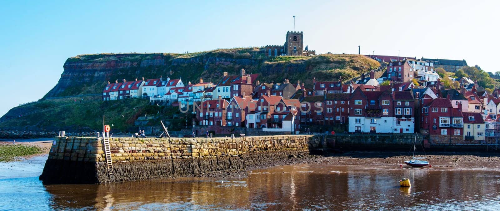 Whitby, North Yorkshire, UK - October 12, 2014