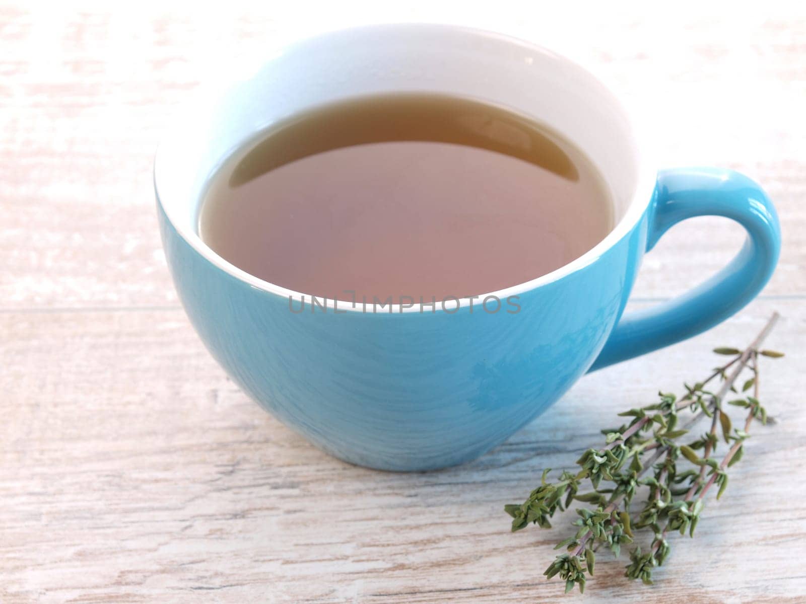 Healthy tea of thyme