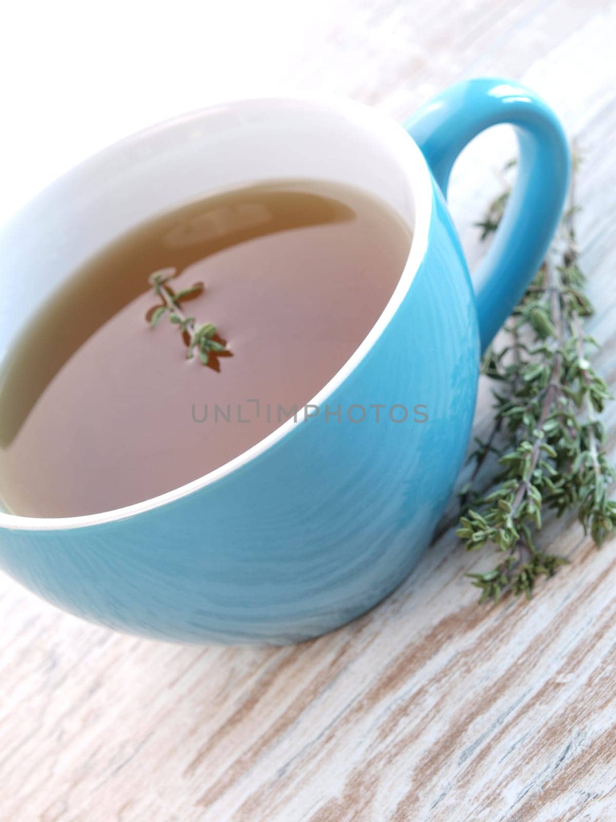 Healthy tea of thyme