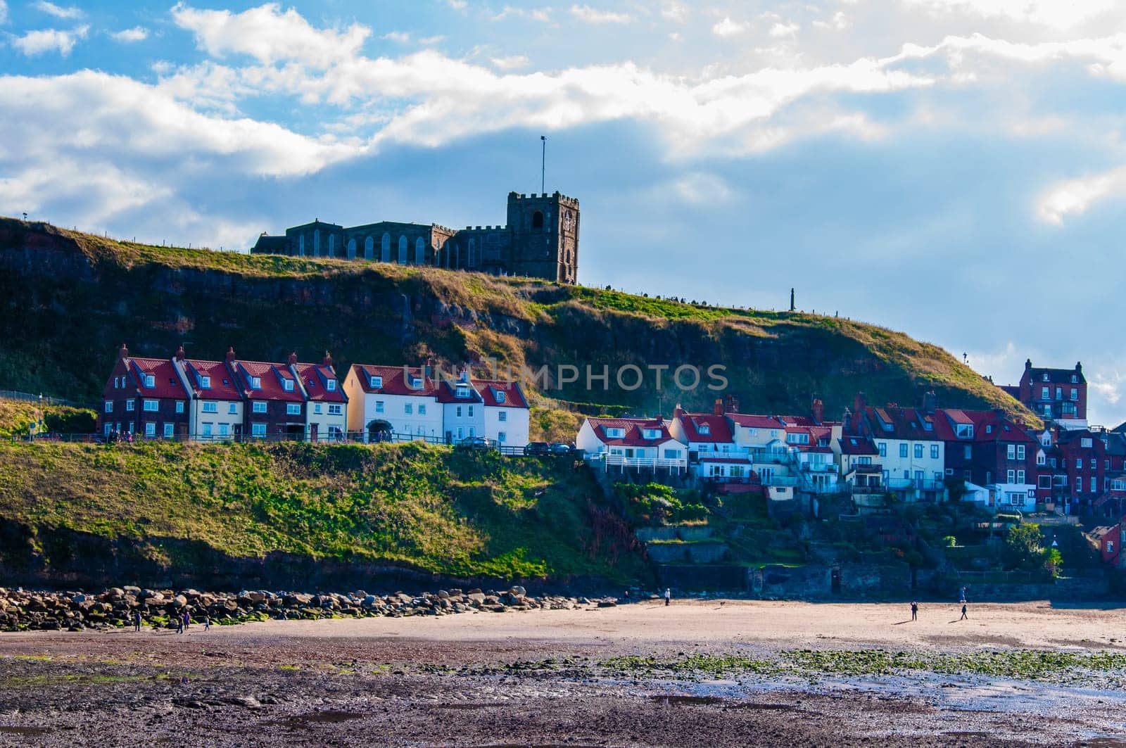 Whitby, North Yorkshire, UK - October 12, 2014