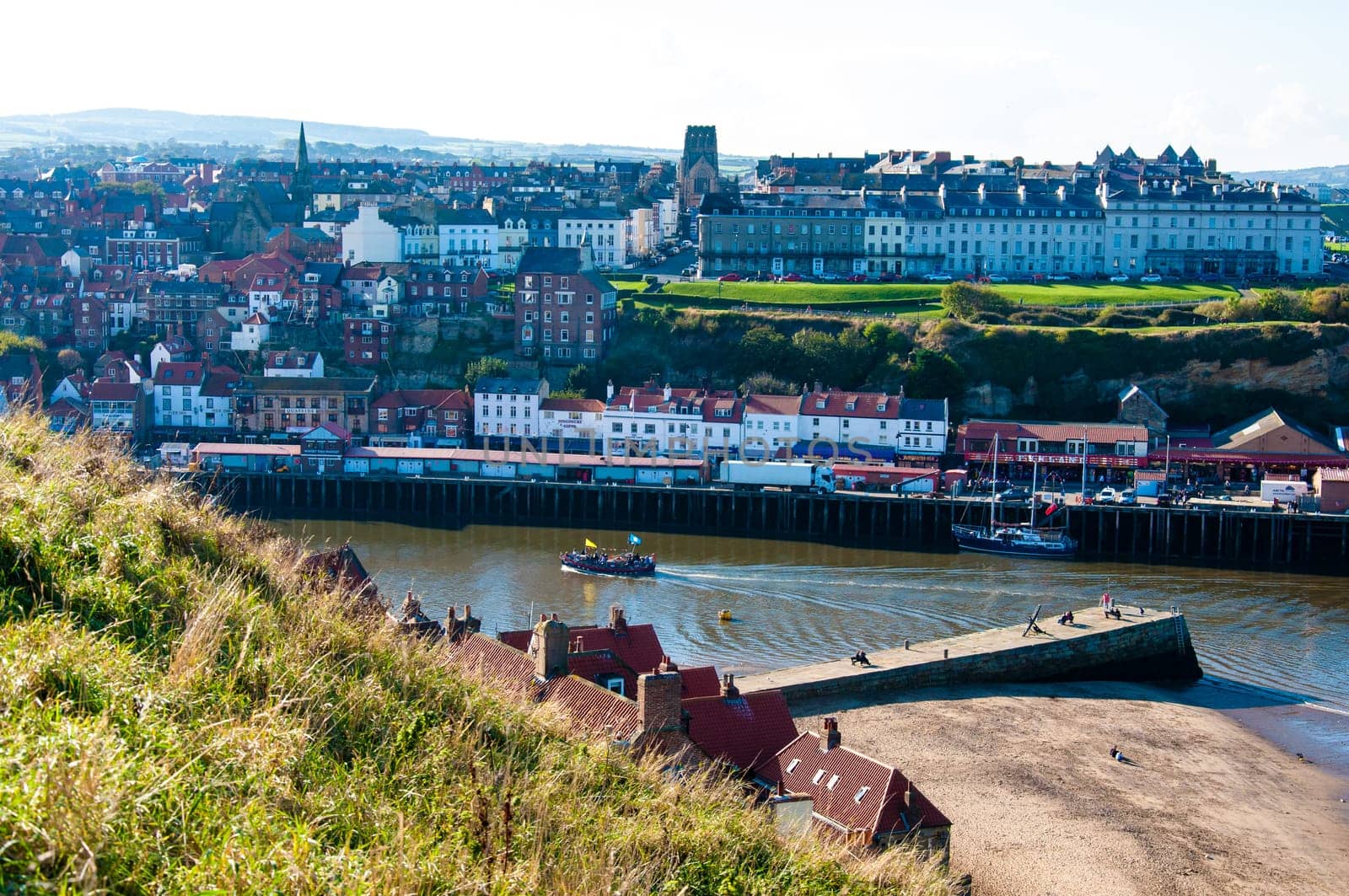 Whitby, North Yorkshire, UK - October 12, 2014