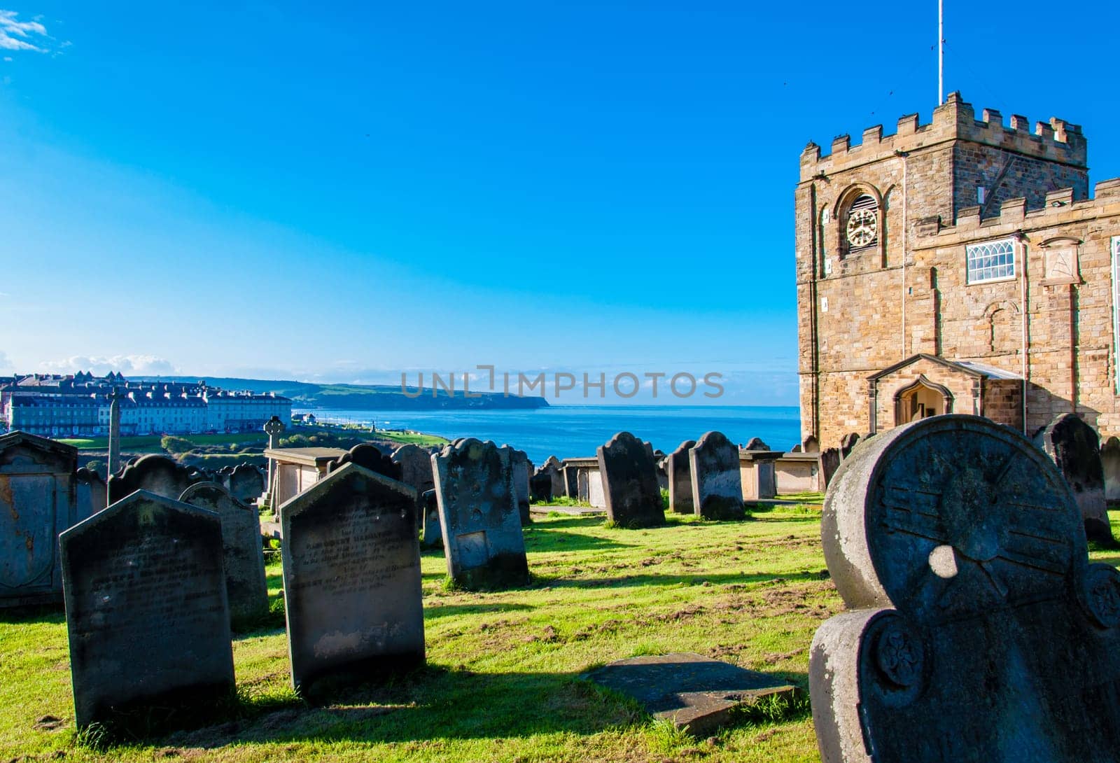 Whitby, North Yorkshire, UK - October 12, 2014