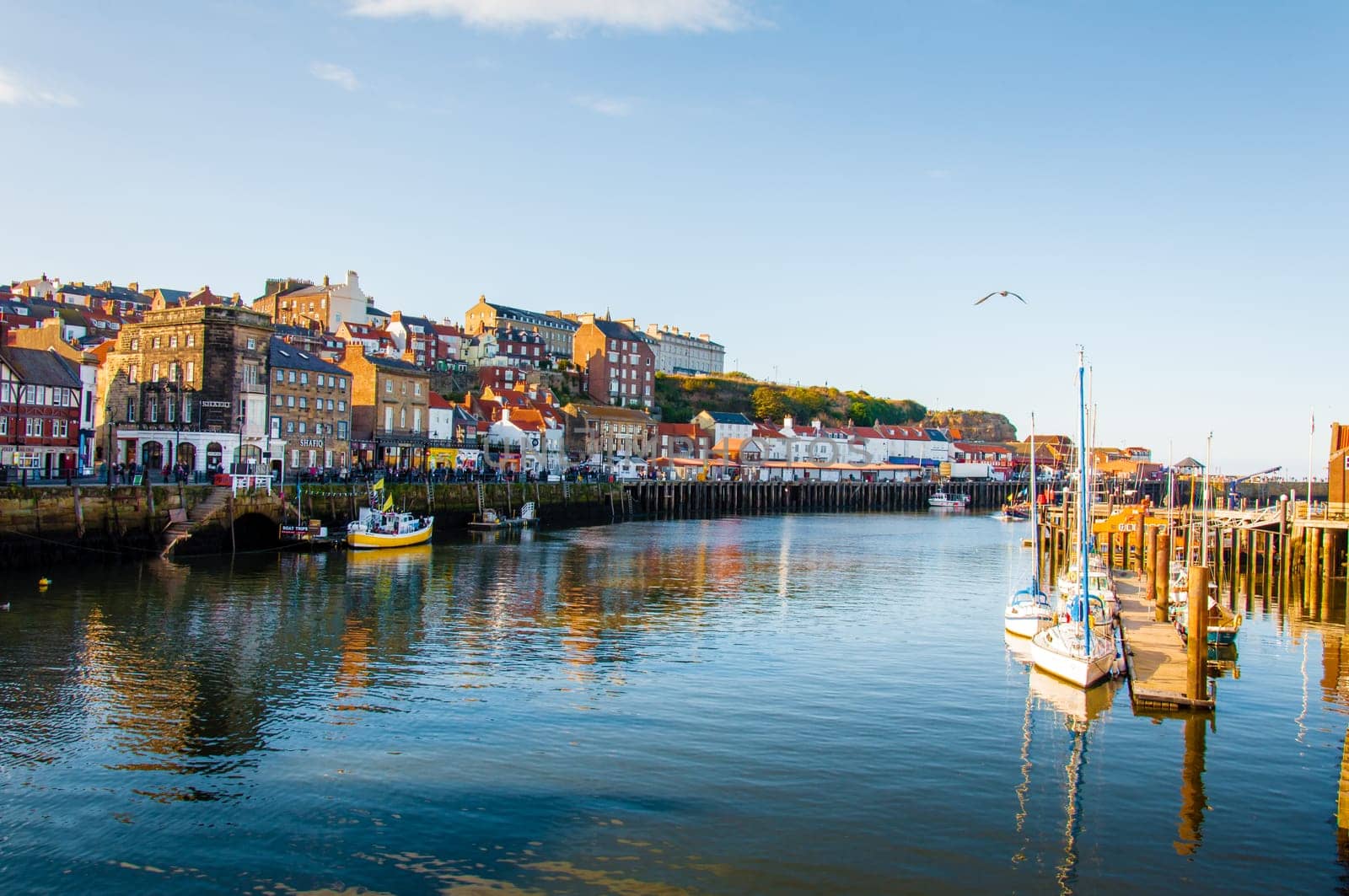 Whitby, North Yorkshire, UK - October 12, 2014