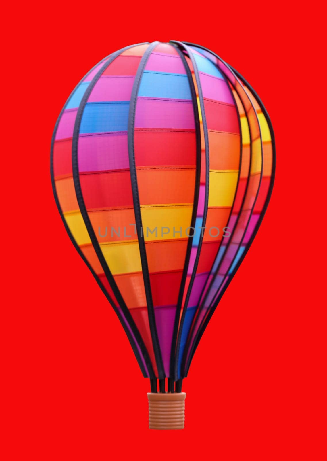 Wind chime, wind chime balloon, a balloon that can turn in the wind. A decorative element.