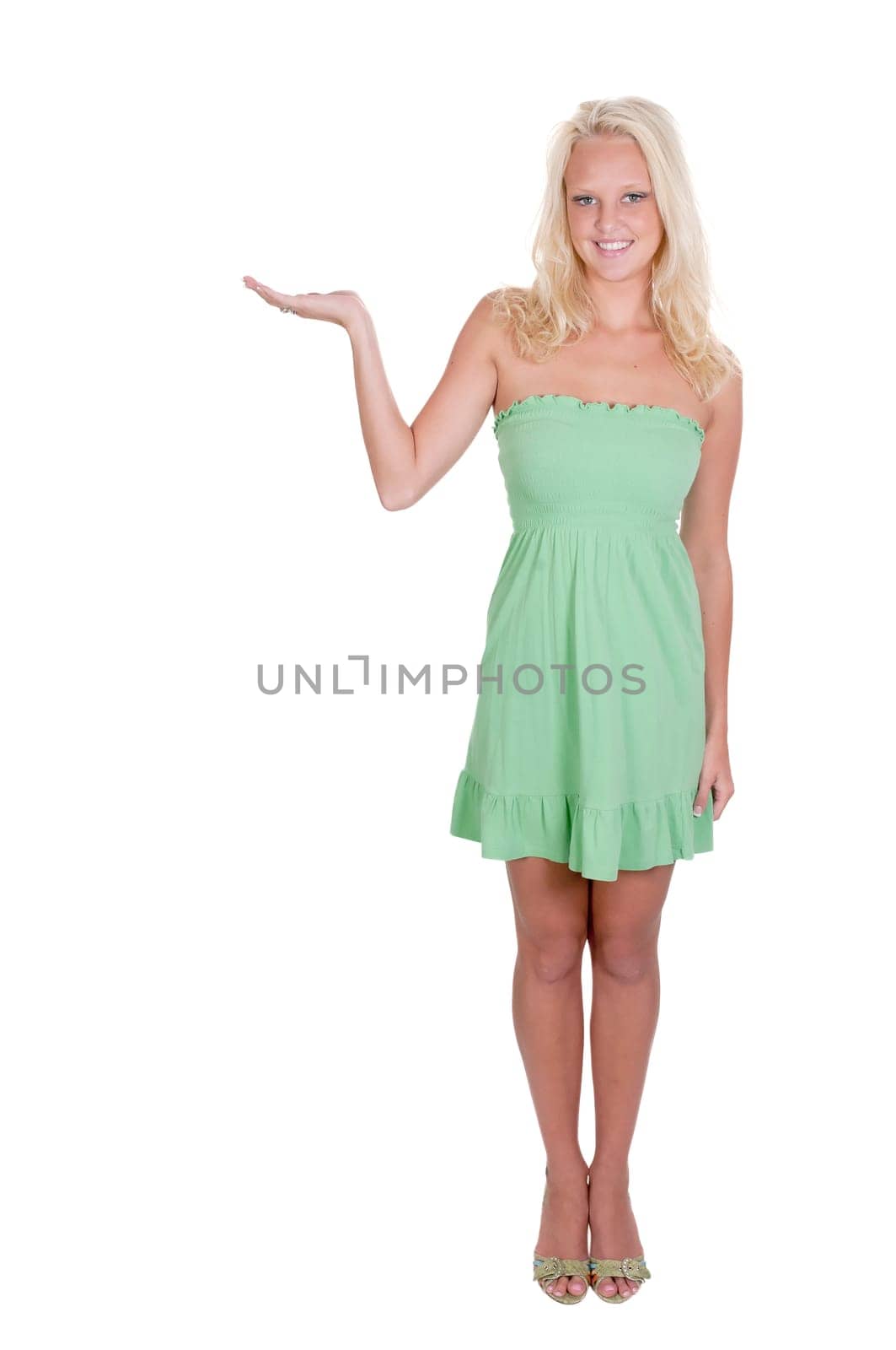 A young Beautiful Woman with a lovely smile