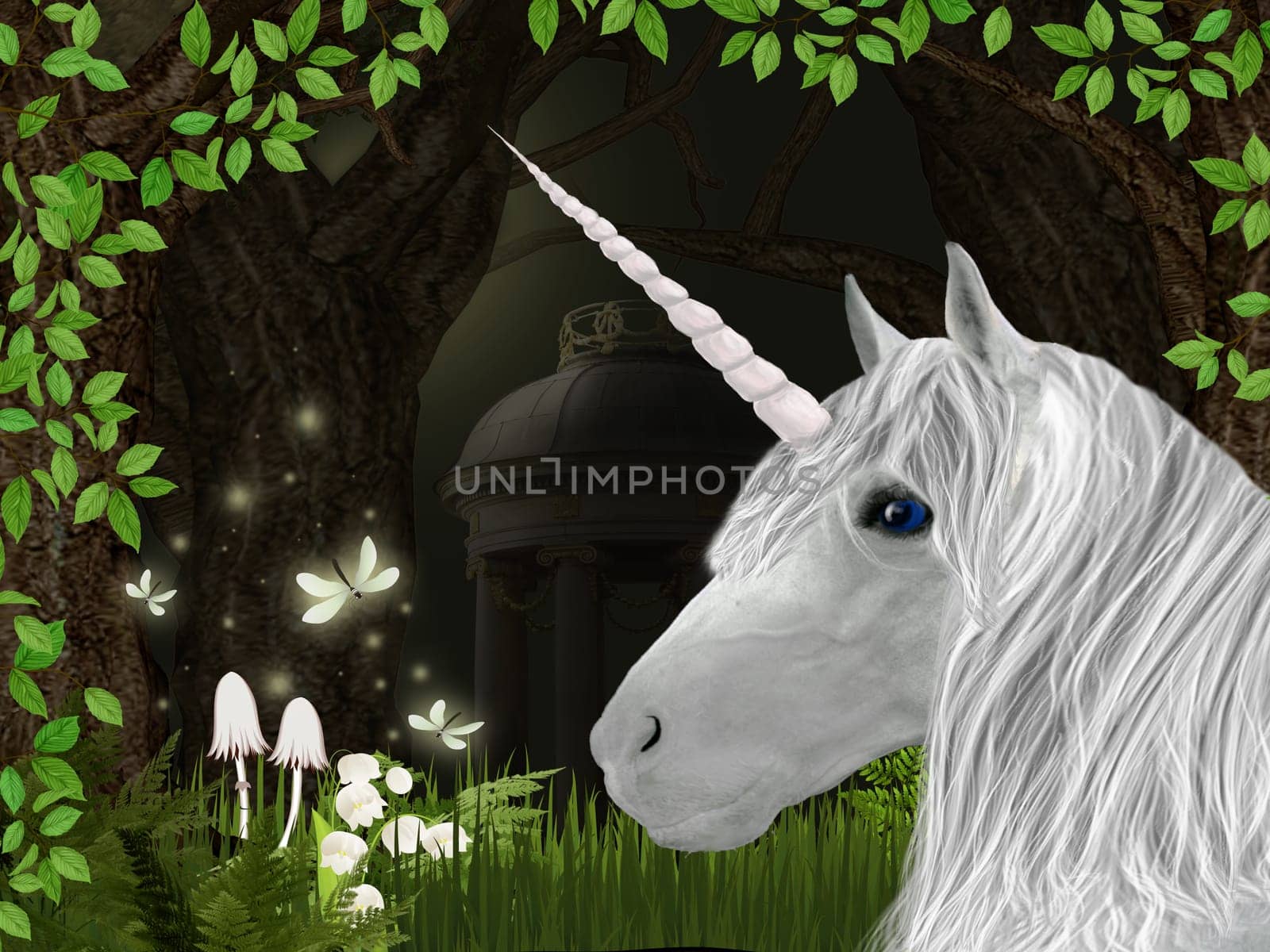 Illustration of unicorn